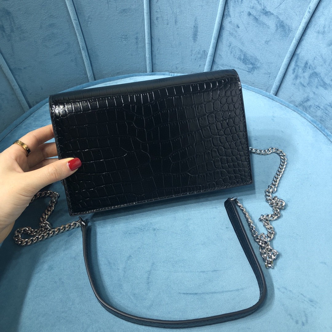 YSL KATE CHAIN WALLET WITH TASSEL