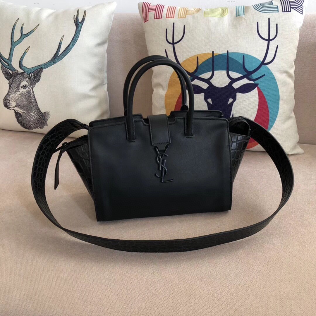 YSL Downtown Cabas Black