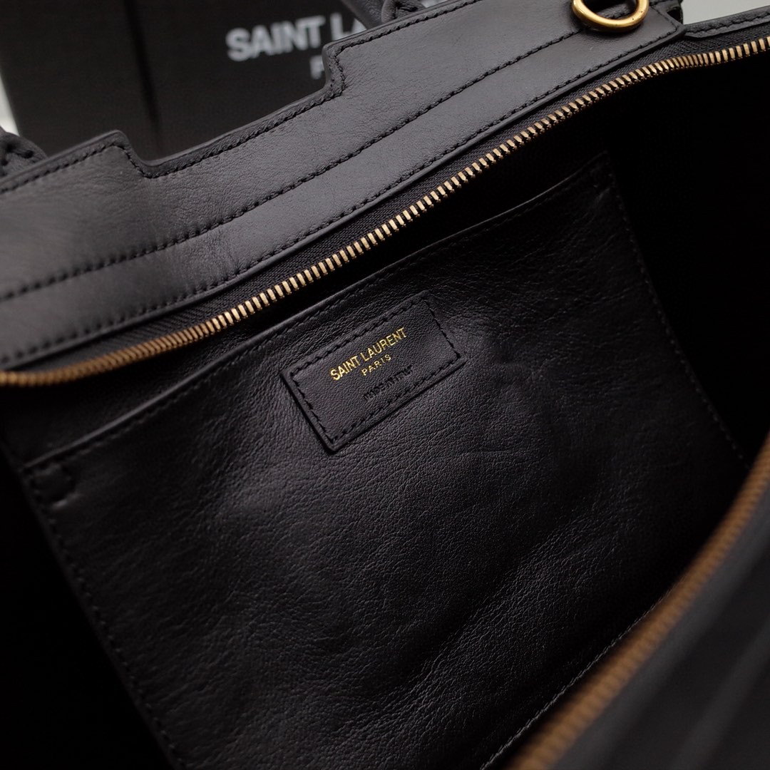 YSL Downtown Cabas Black