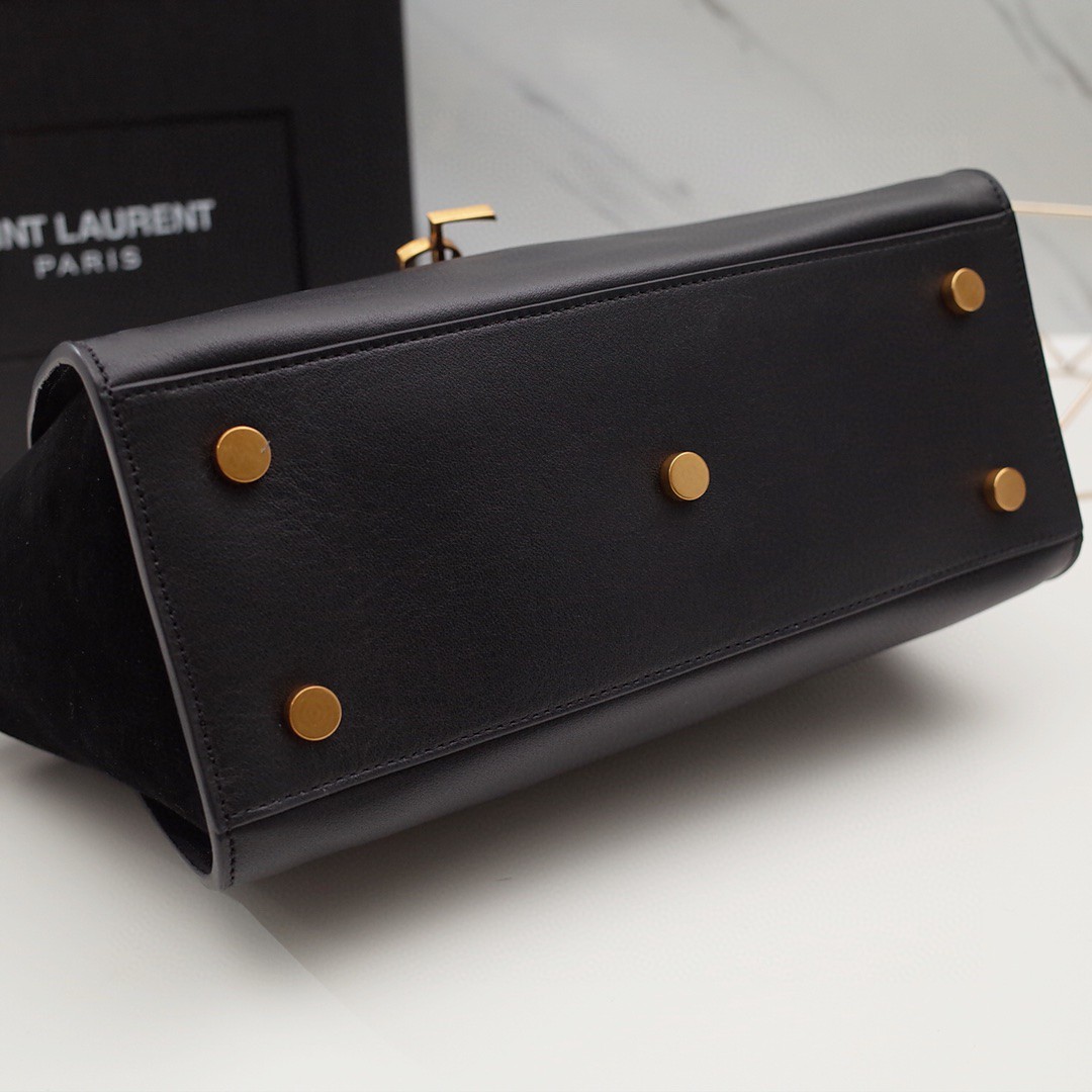 YSL Downtown Cabas Black