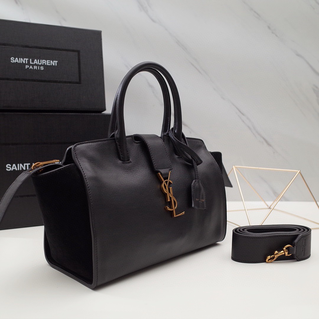 YSL Downtown Cabas Black
