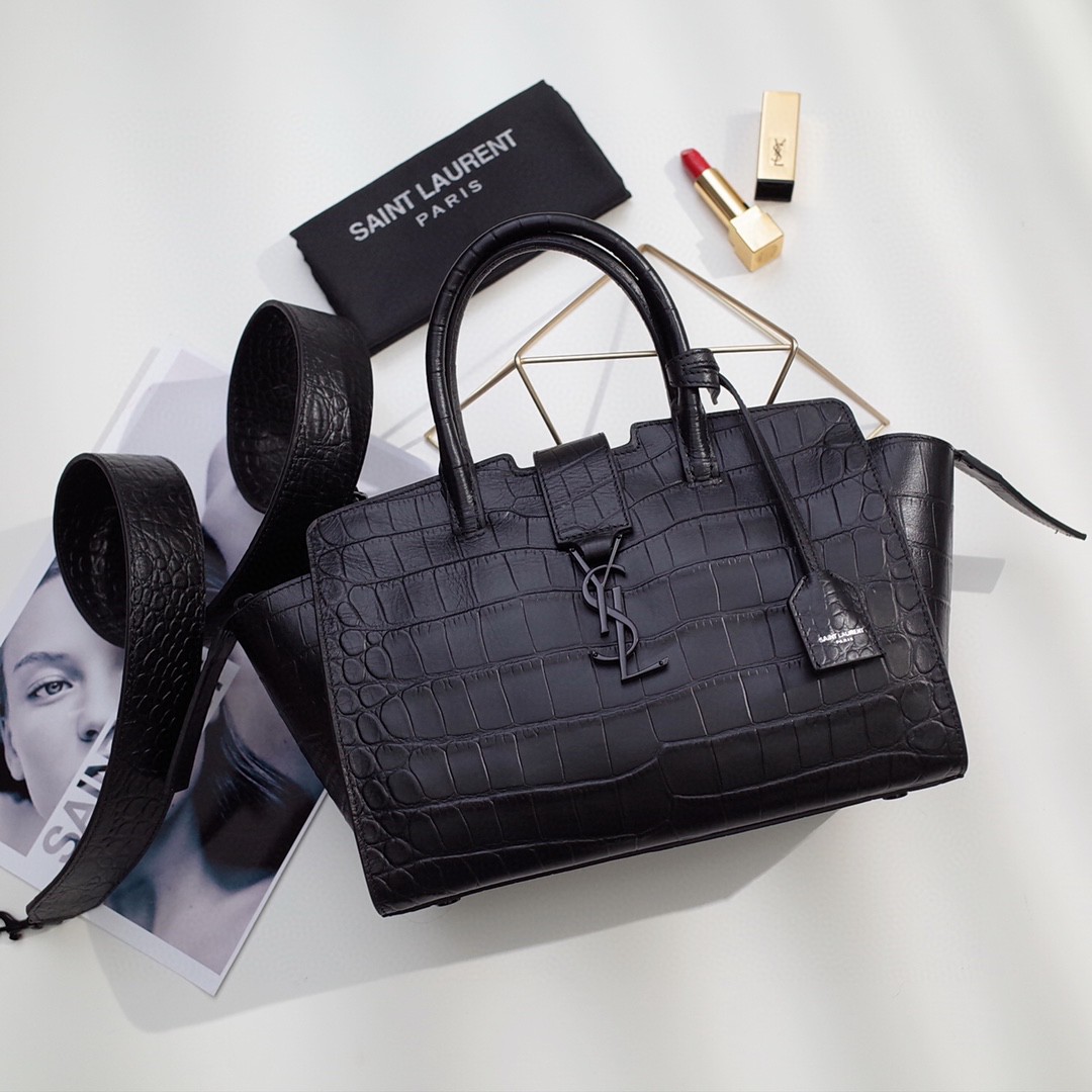 YSL Downtown Cabas Black