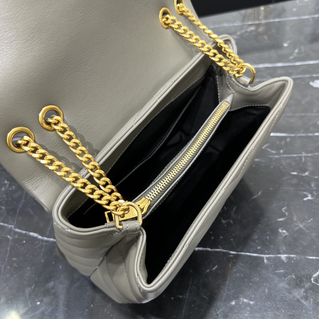 YSL LOULOU SMALL CHAIN BA