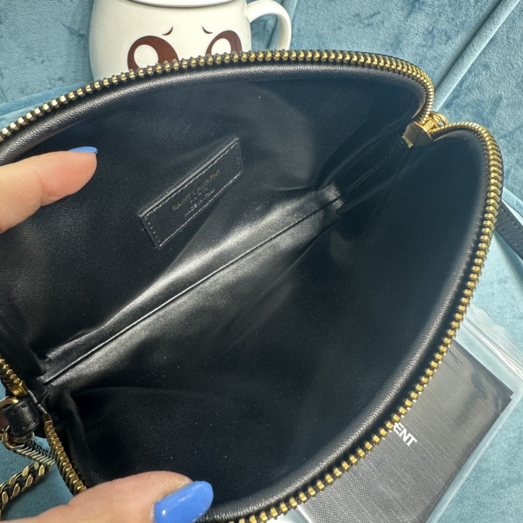 YSL GABY ZIPPED POUCH