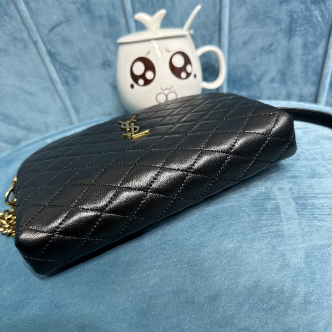 YSL GABY ZIPPED POUCH