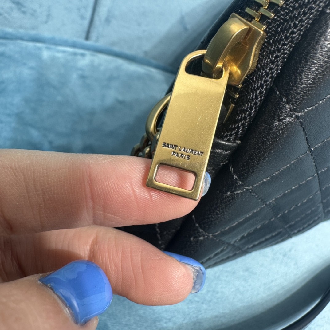 YSL GABY ZIPPED POUCH