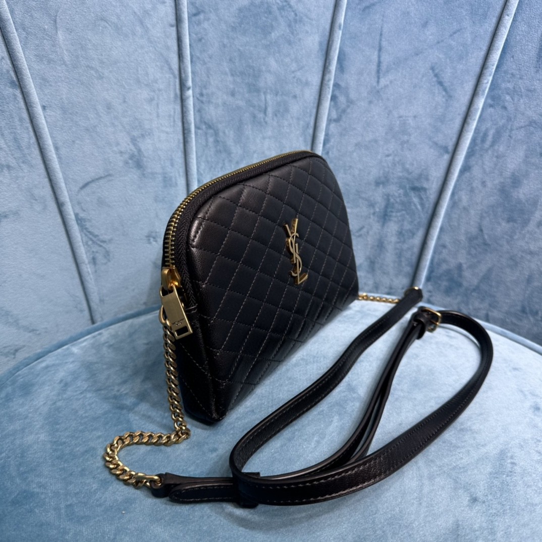 YSL GABY ZIPPED POUCH
