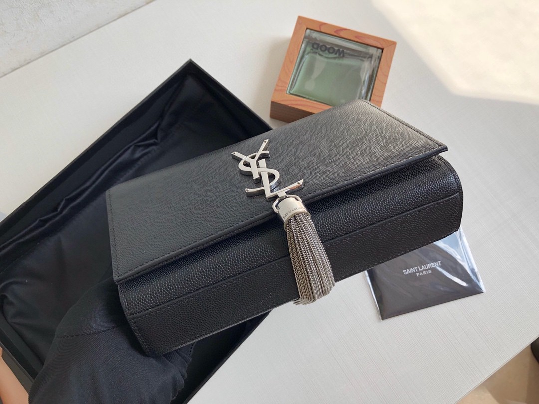 YSL KATE SMALL CHAIN BAG WITH TASSEL