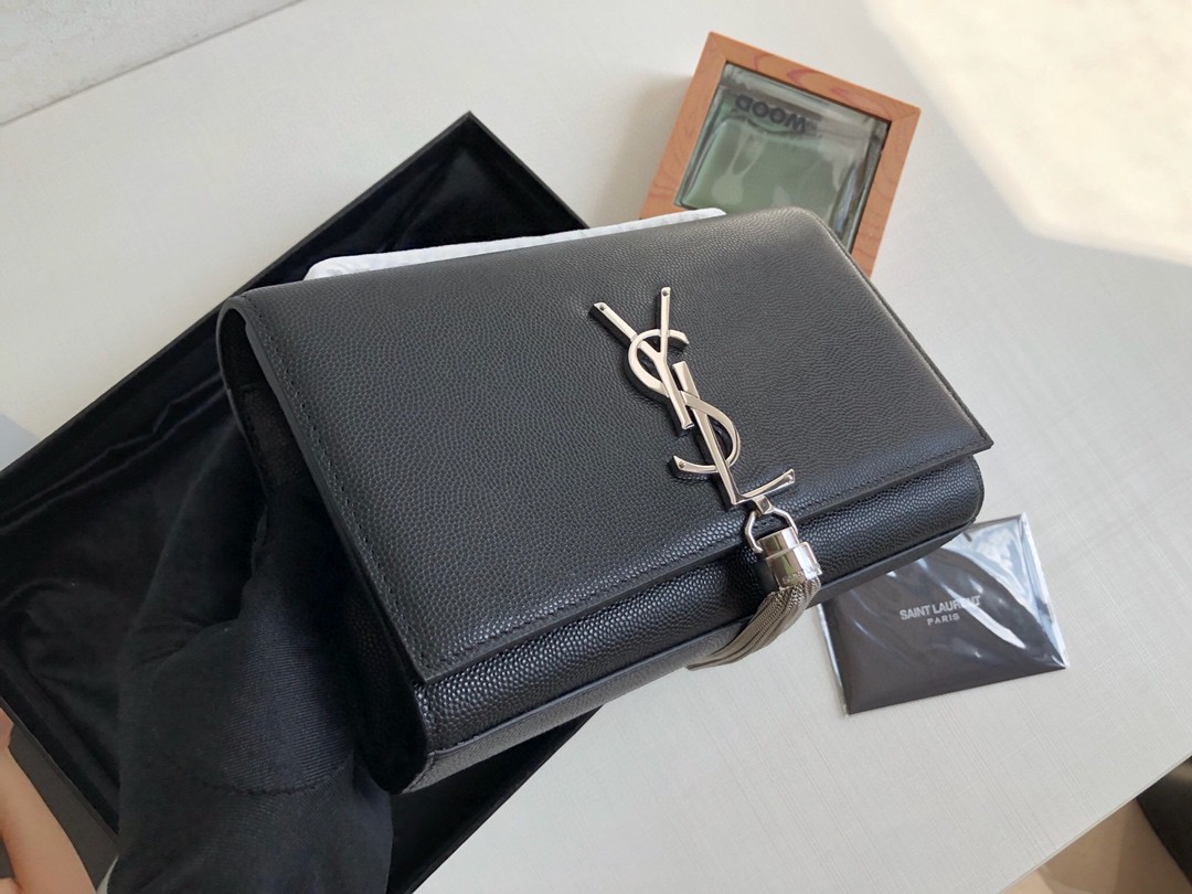 YSL KATE SMALL CHAIN BAG WITH TASSEL