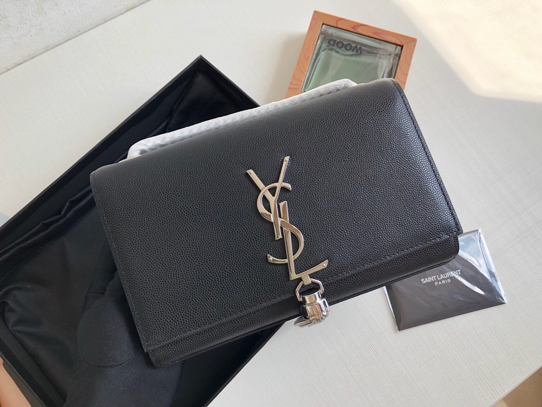 YSL KATE SMALL CHAIN BAG WITH TASSEL