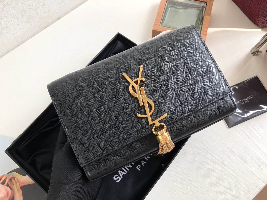 YSL KATE SMALL CHAIN BAG WITH TASSEL