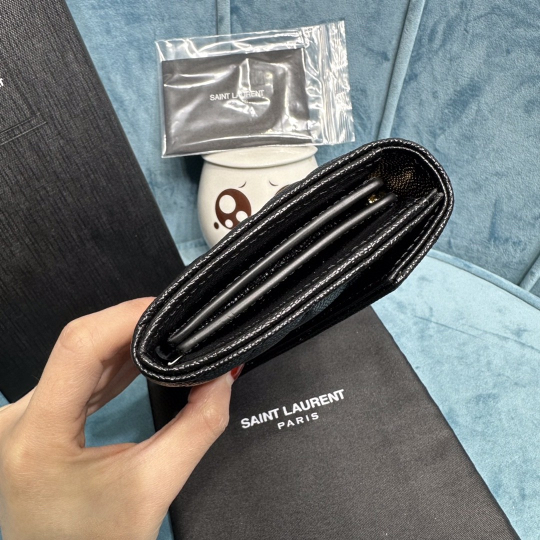 YSL CASSANDRE MATELASSÉ LARGE FLAP WALLET