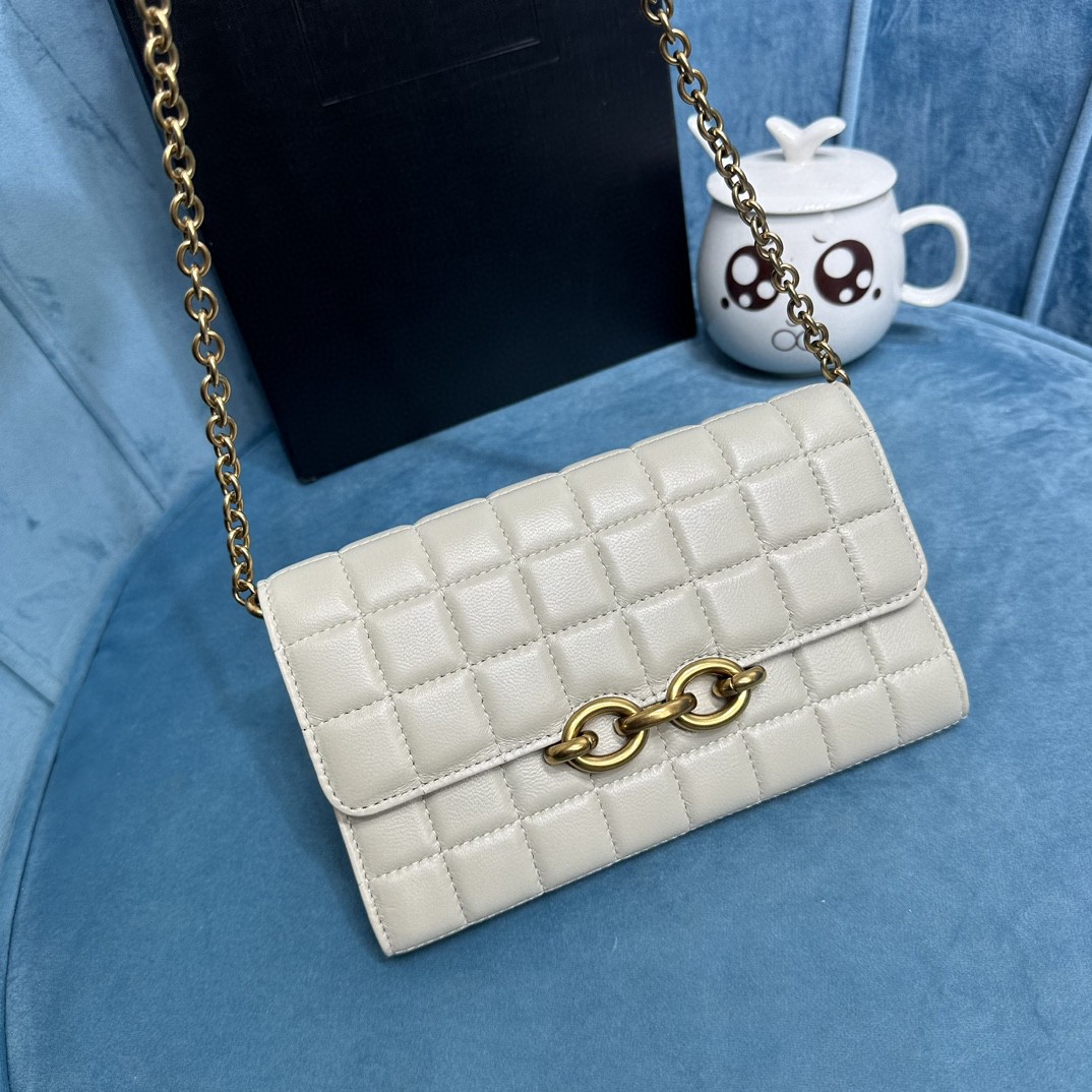 YSL LE MAILLON CHAIN WALLET