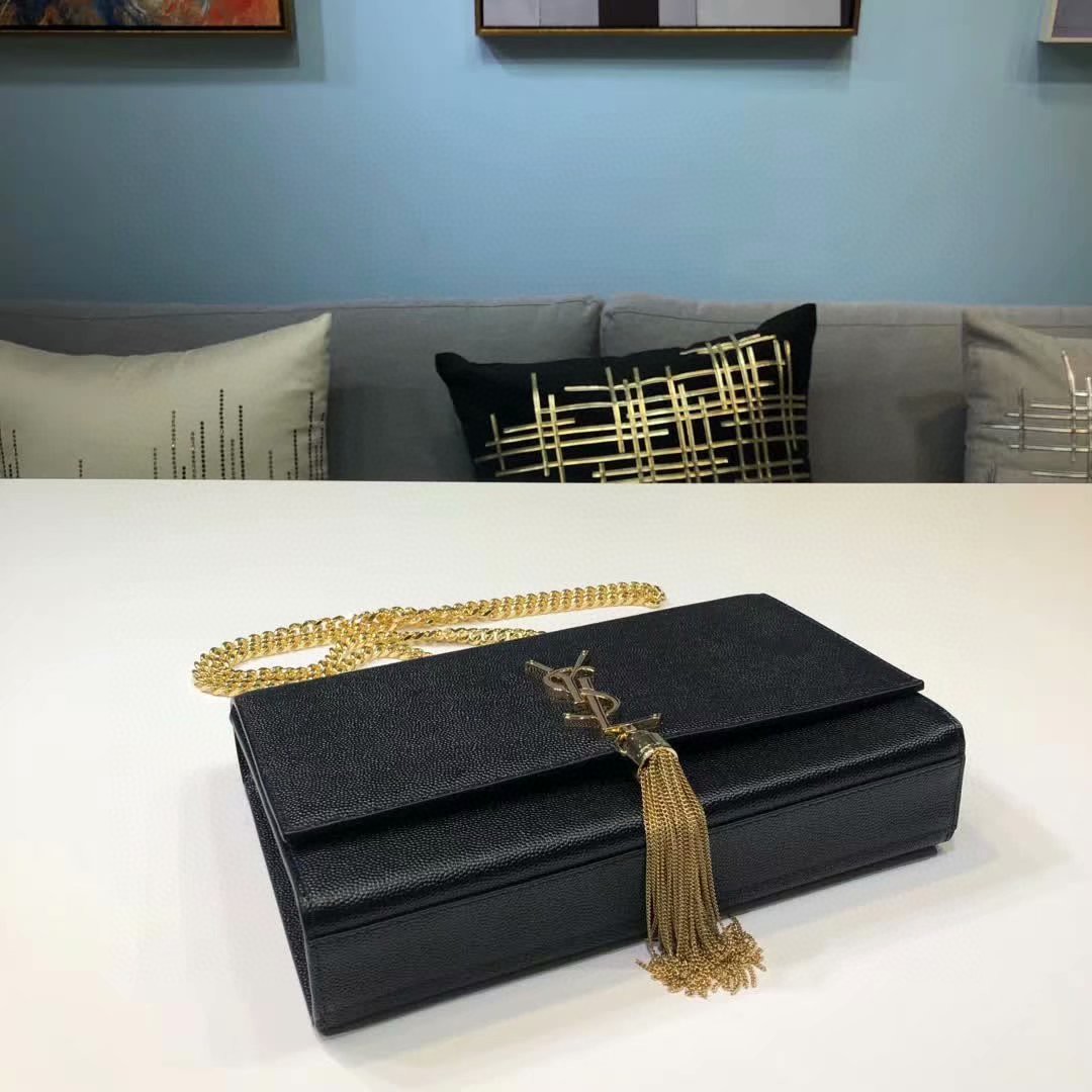 YSL KATE MEDIUM CHAIN BAG WITH TASSEL
