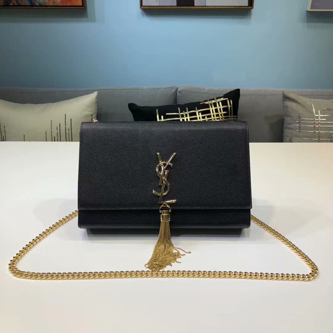 YSL KATE MEDIUM CHAIN BAG WITH TASSEL