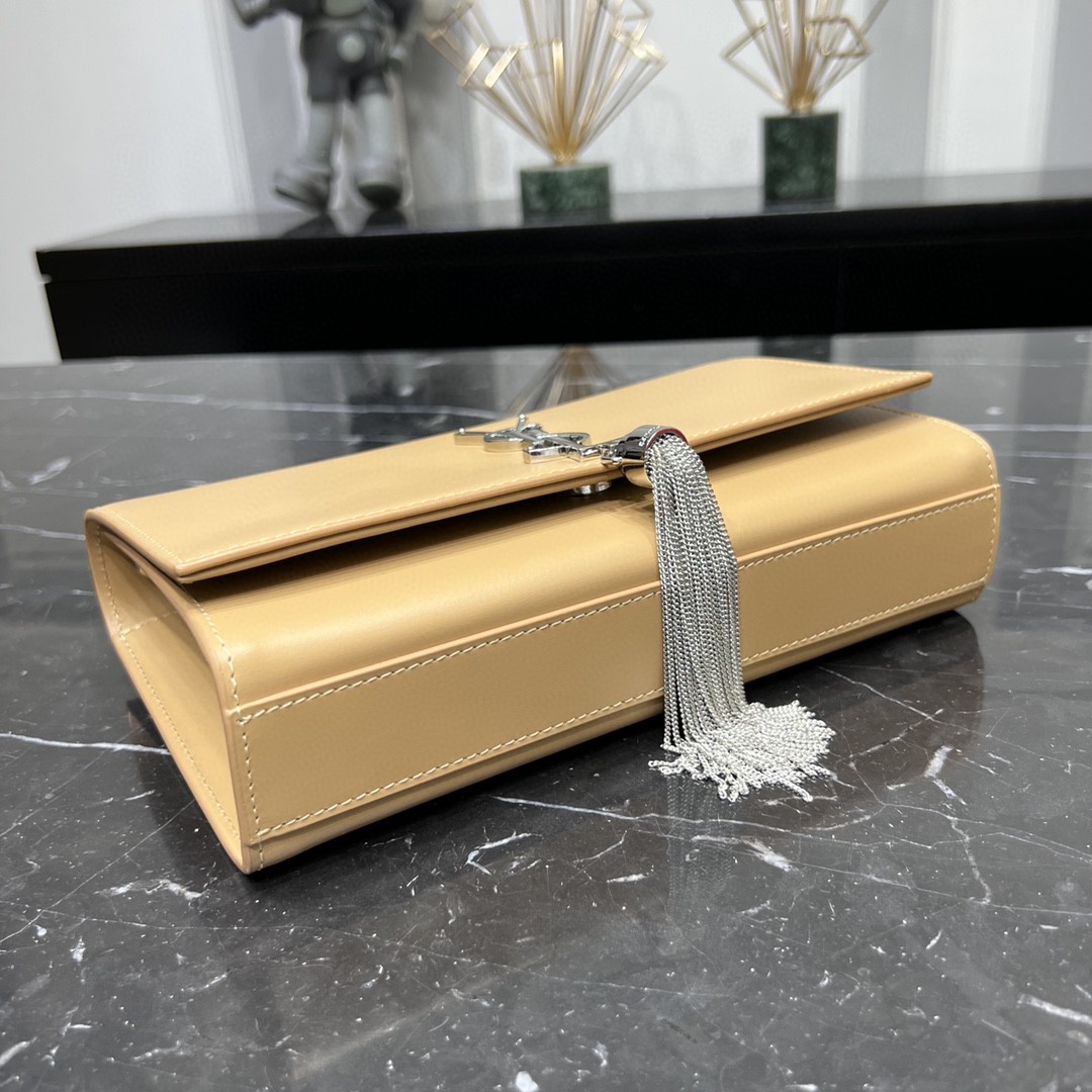 YSL KATE MEDIUM CHAIN BAG WITH TASSEL