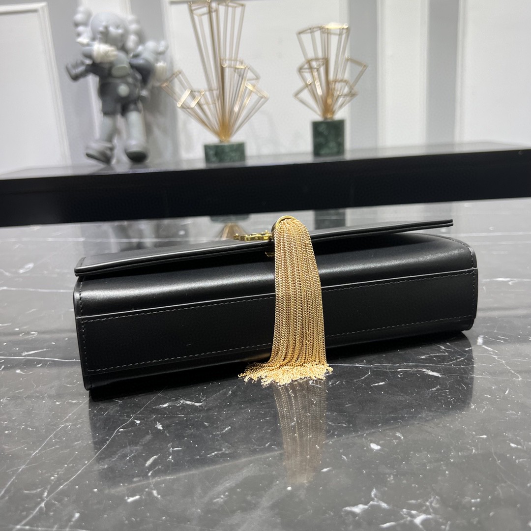 YSL KATE MEDIUM CHAIN BAG WITH TASSEL