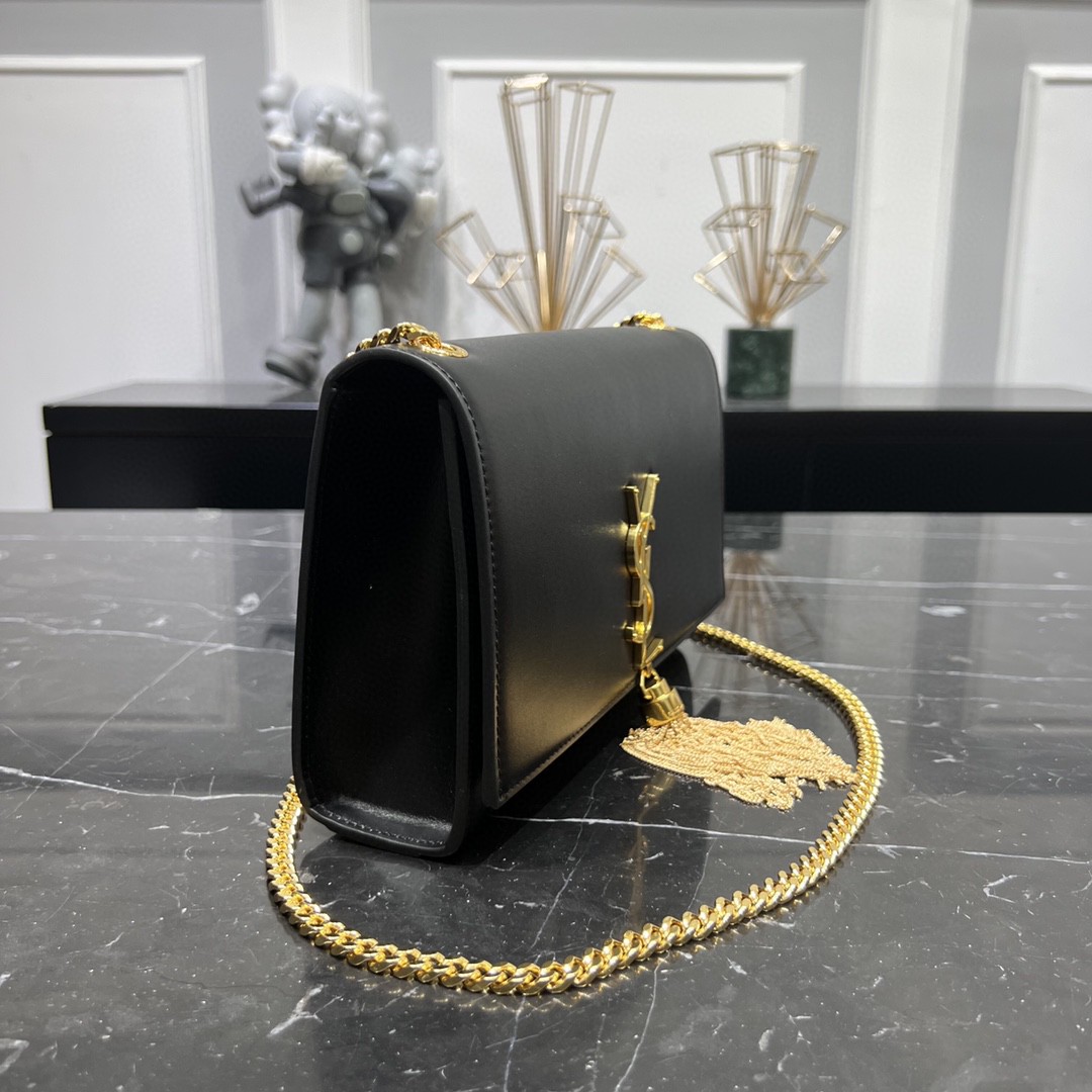 YSL KATE MEDIUM CHAIN BAG WITH TASSEL