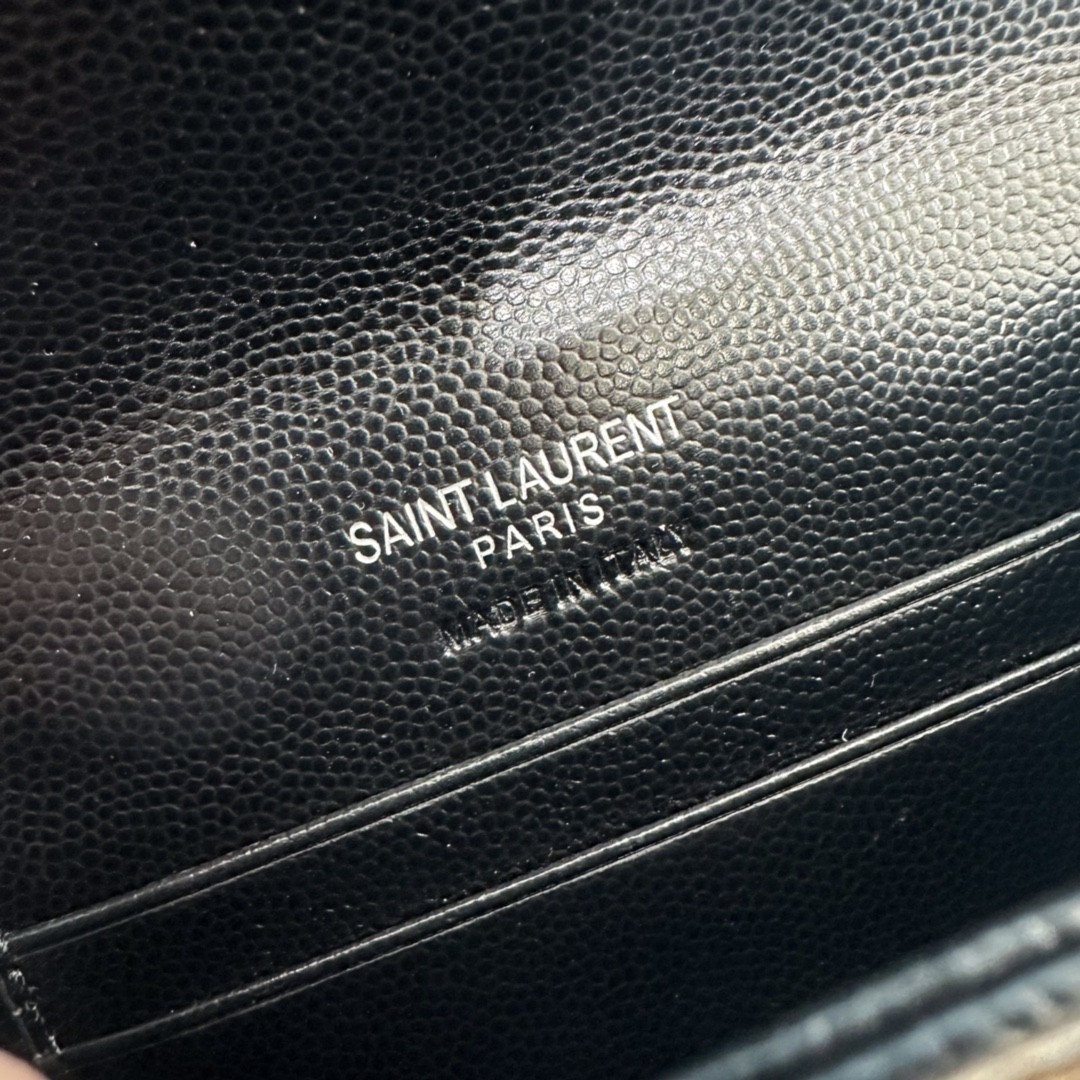 YSL CASSANDRE MATELASSÉ SMALL ENVELOPE WALLET
