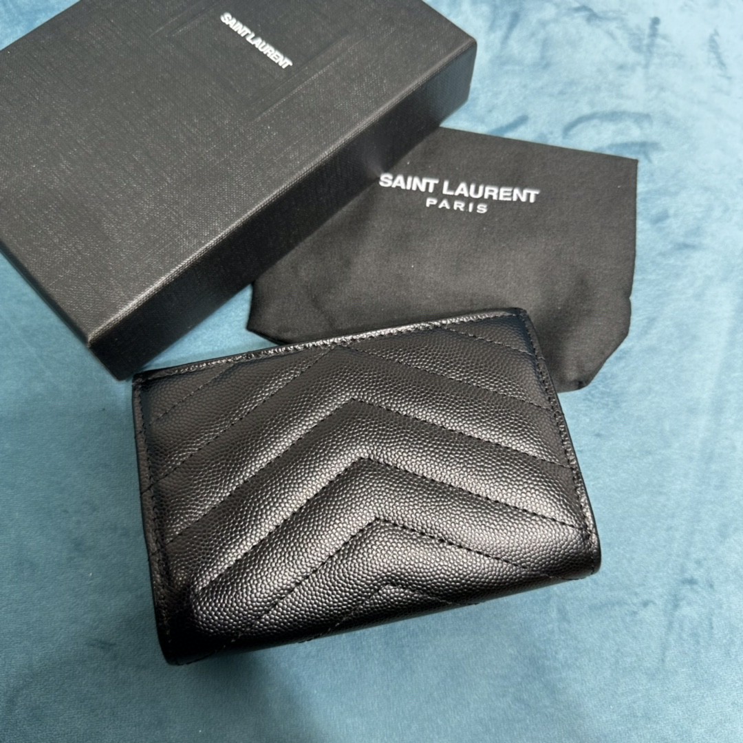 YSL CASSANDRE MATELASSÉ SMALL ENVELOPE WALLET