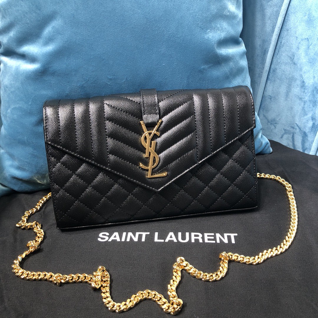 YSL ENVELOPE CHAIN WALLET