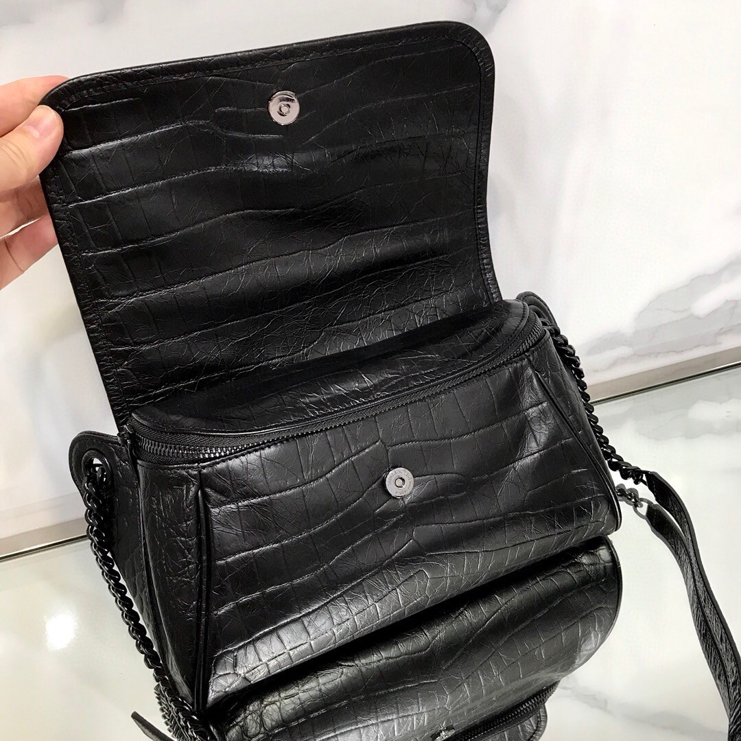 YSL Black Niki Medium Bag