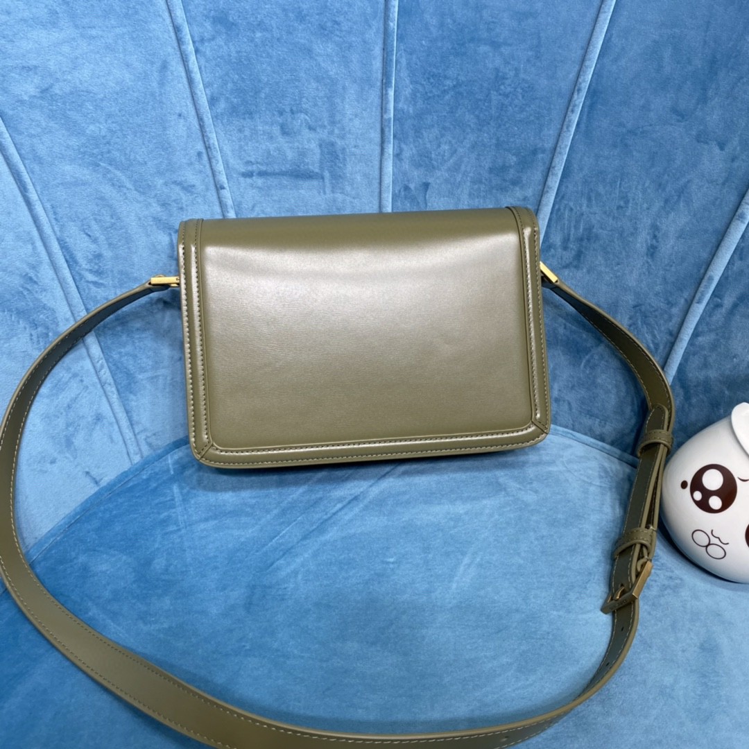 YSL SOLFERINO MEDIUM SATCHEL IN CANVAS AND BOX