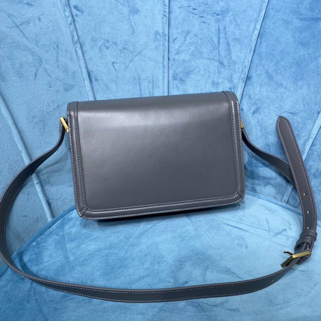 YSL SOLFERINO MEDIUM SATCHEL IN CANVAS AND BOX