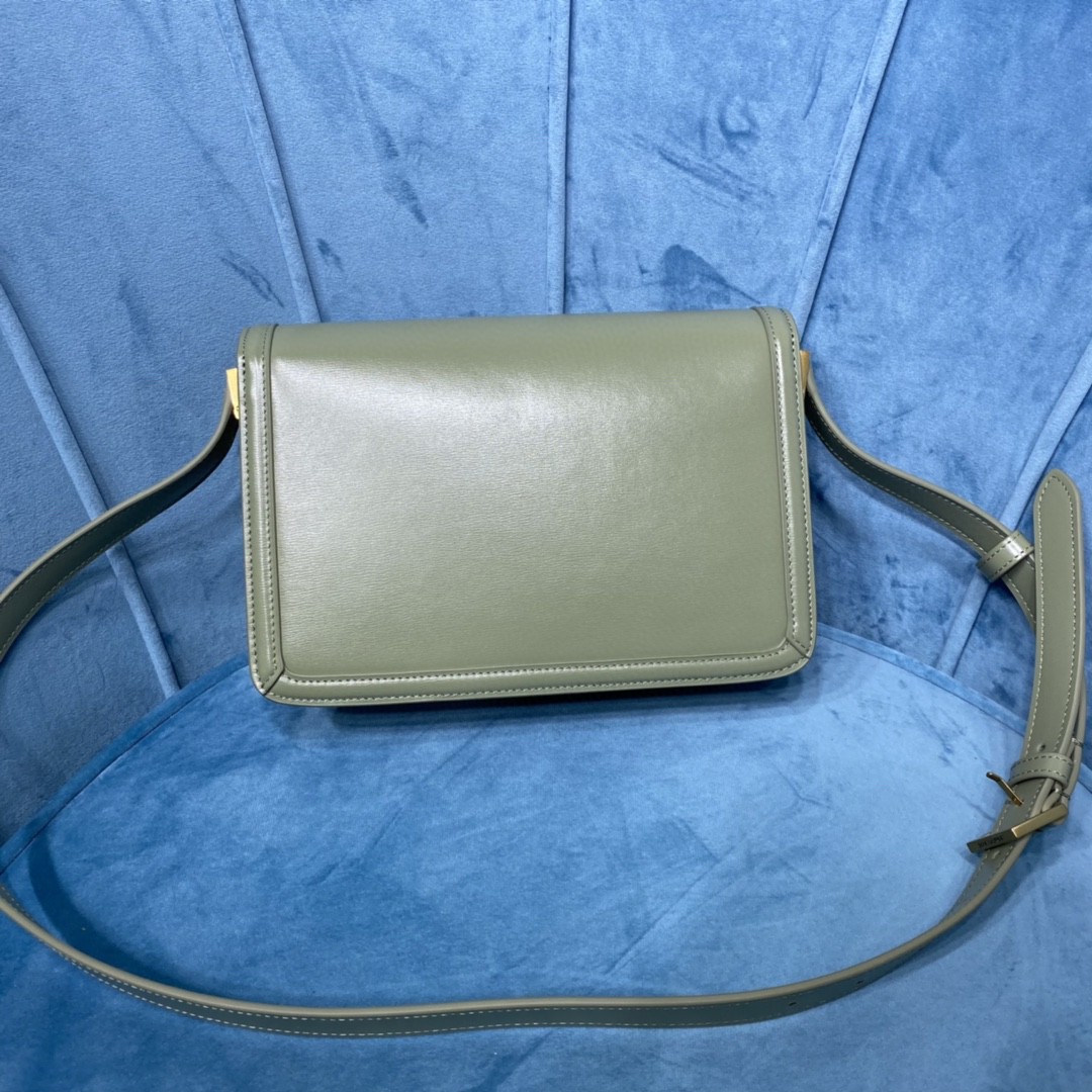 YSL SOLFERINO MEDIUM SATCHEL IN CANVAS AND BOX