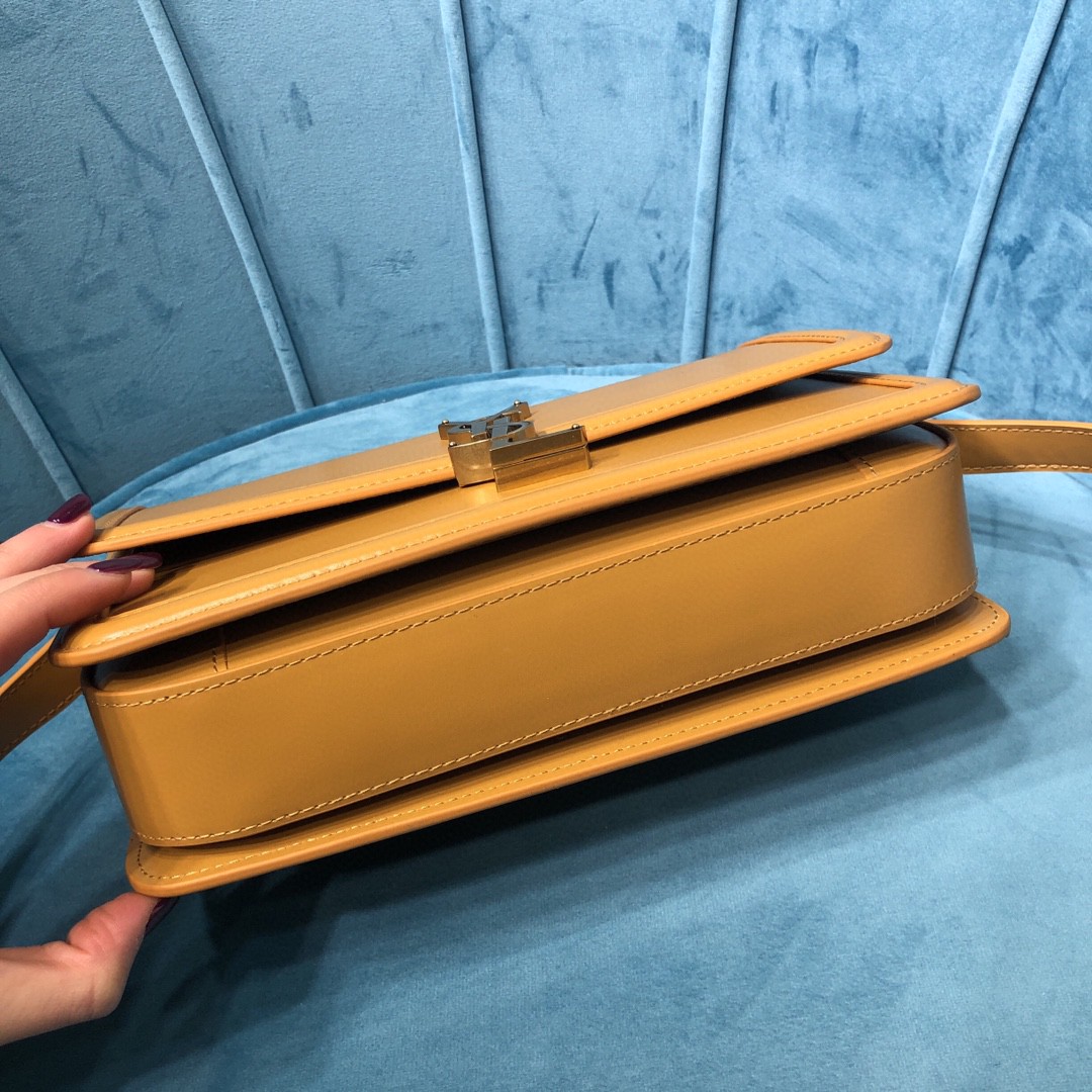 YSL SOLFERINO MEDIUM SATCHEL IN CANVAS AND BOX