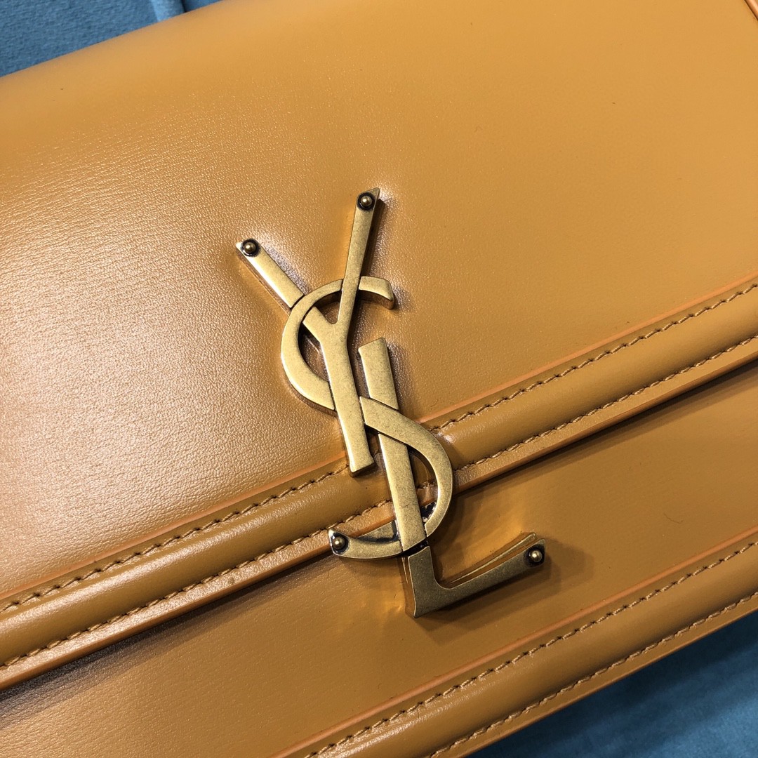 YSL SOLFERINO MEDIUM SATCHEL IN CANVAS AND BOX