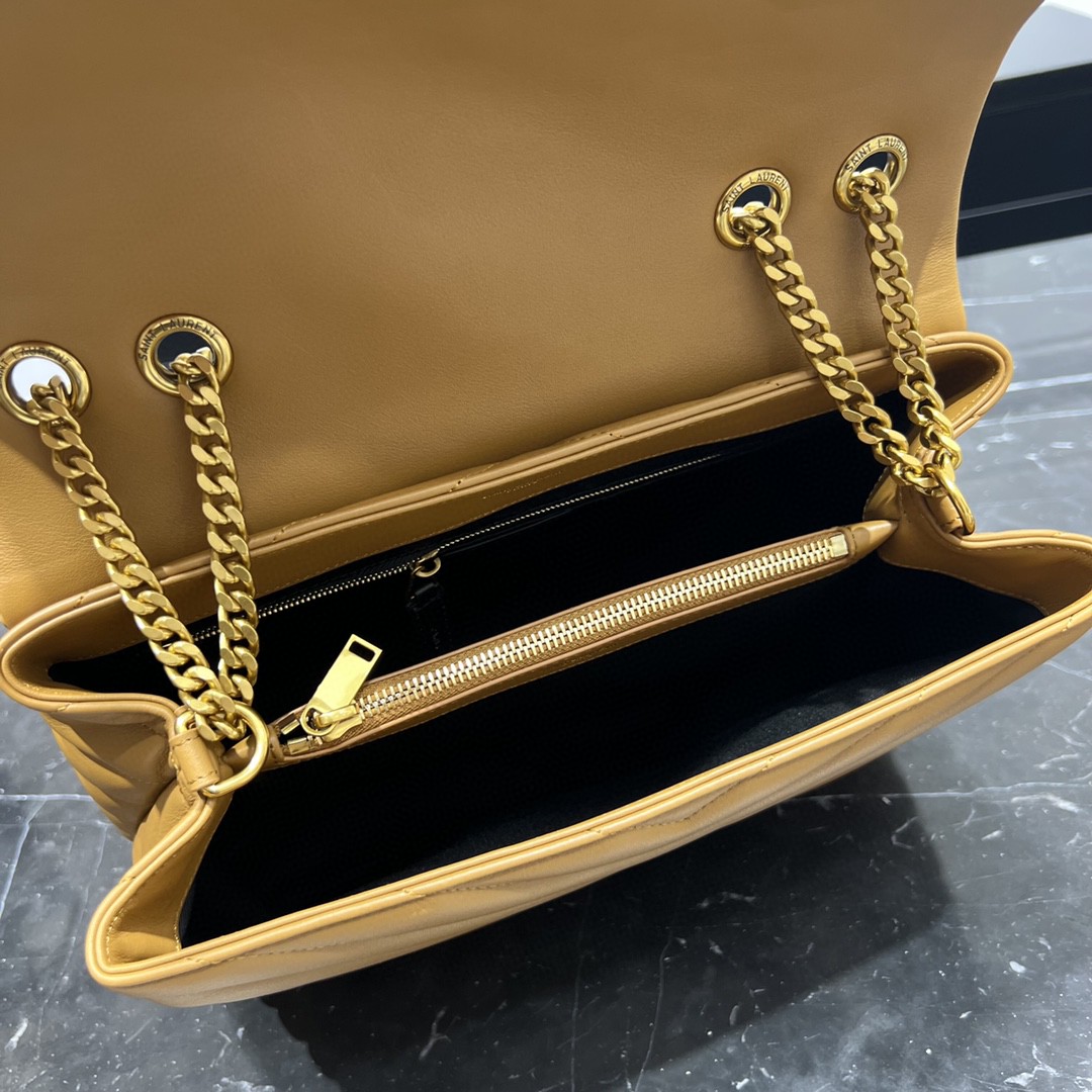YSL LOULOU MEDIUM IN QUILTED LEATHER