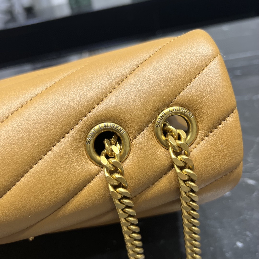 YSL LOULOU MEDIUM IN QUILTED LEATHER