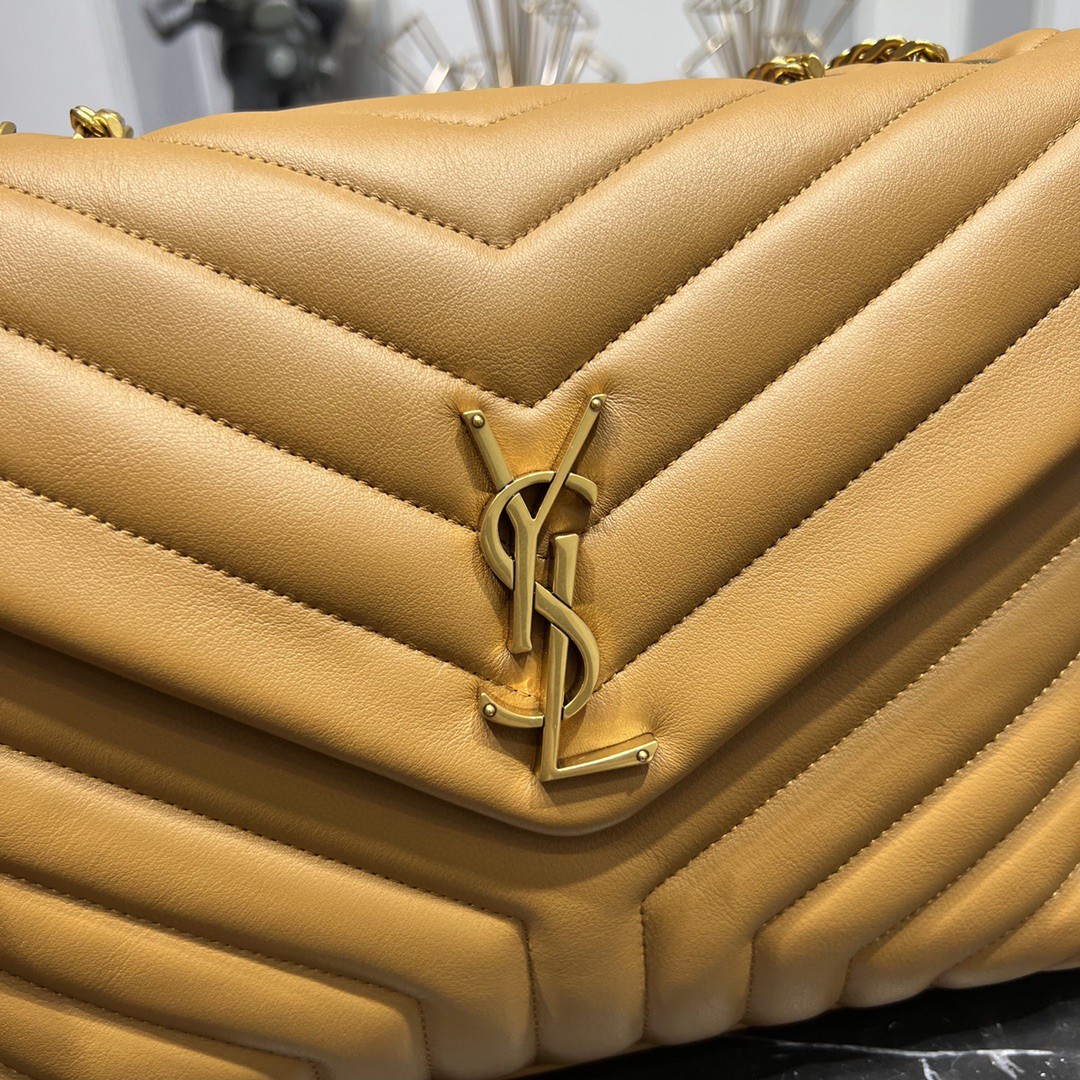 YSL LOULOU MEDIUM IN QUILTED LEATHER