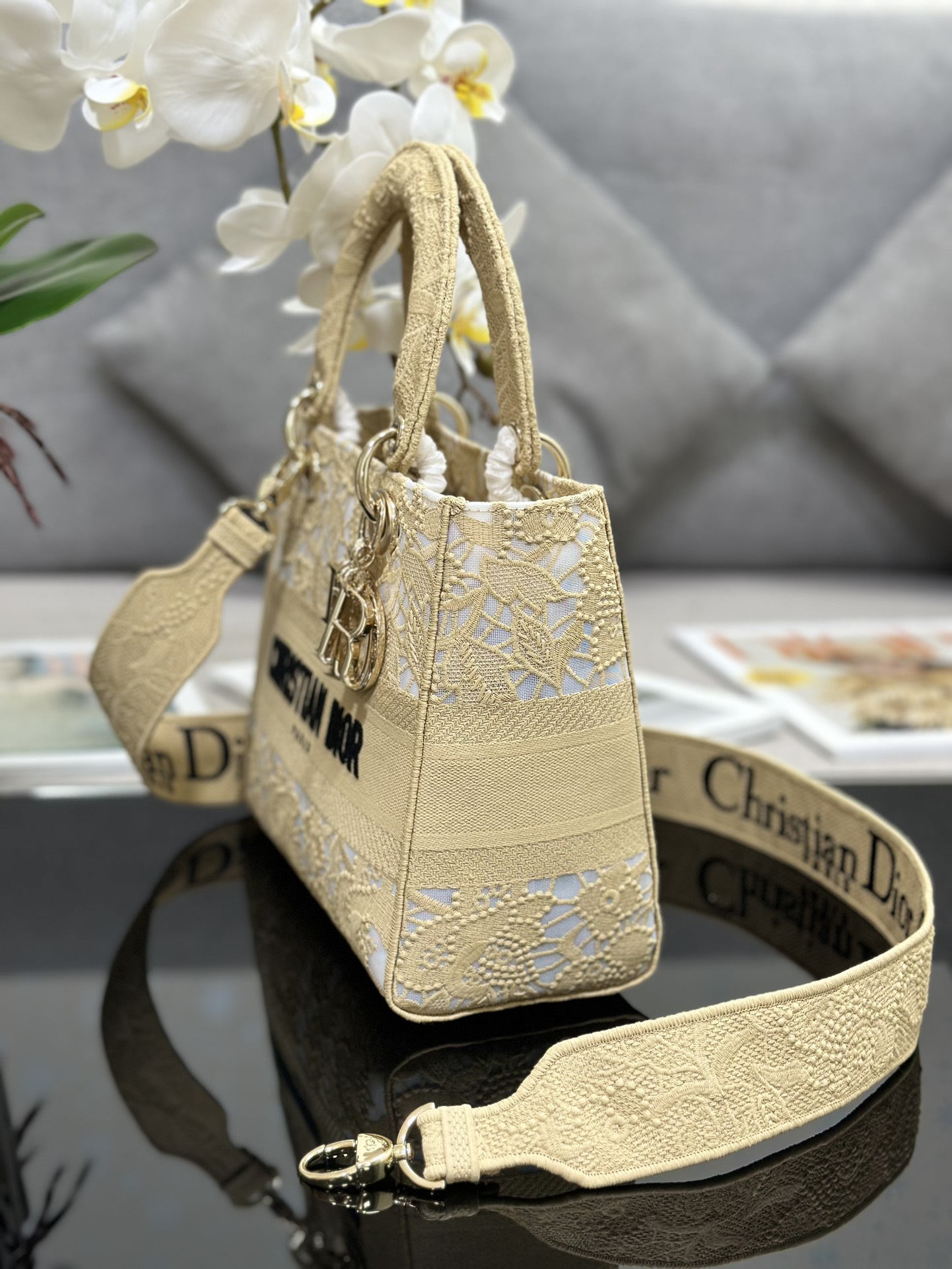 D*or medium lady d-lite bag