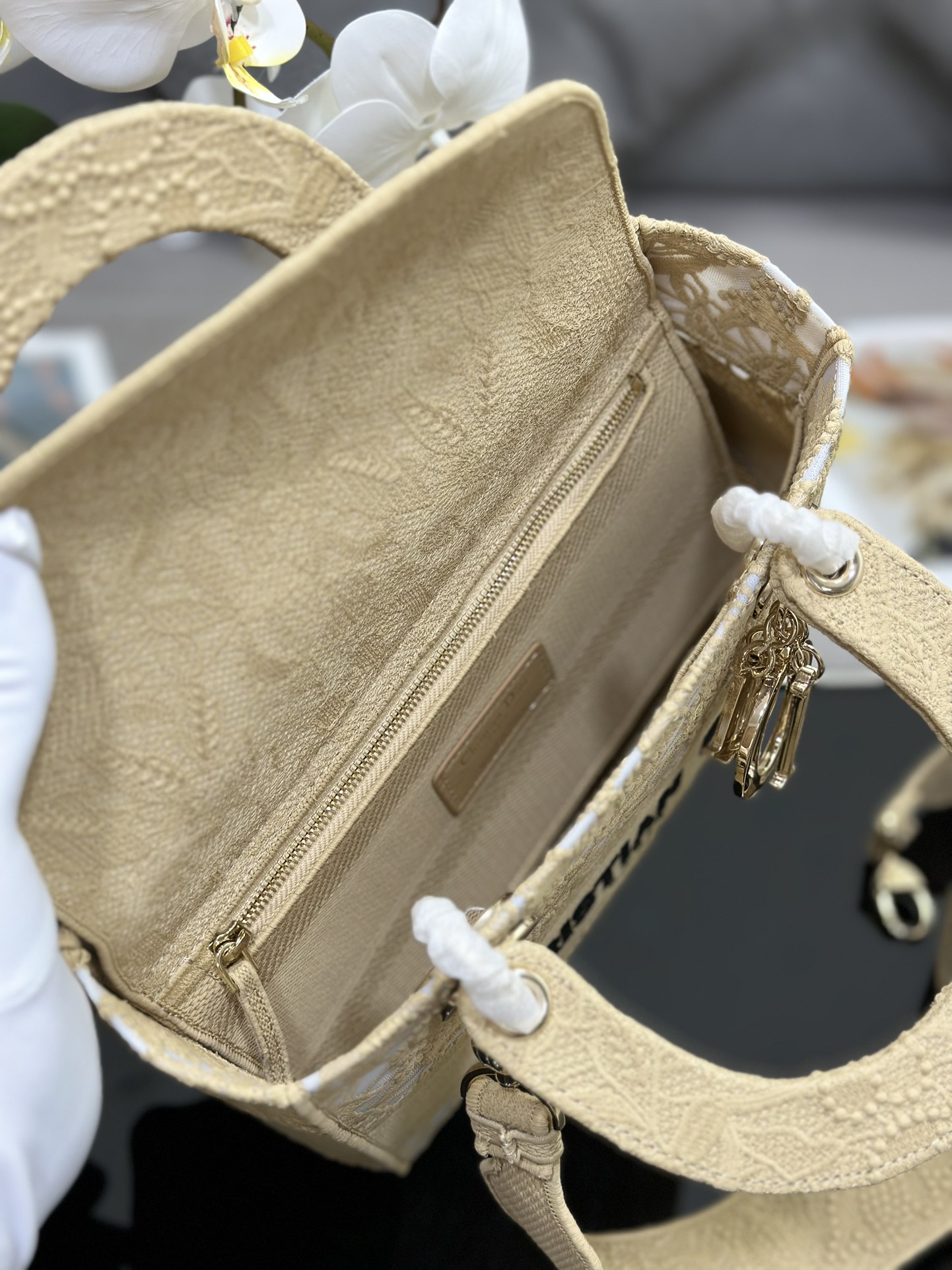 D*or medium lady d-lite bag