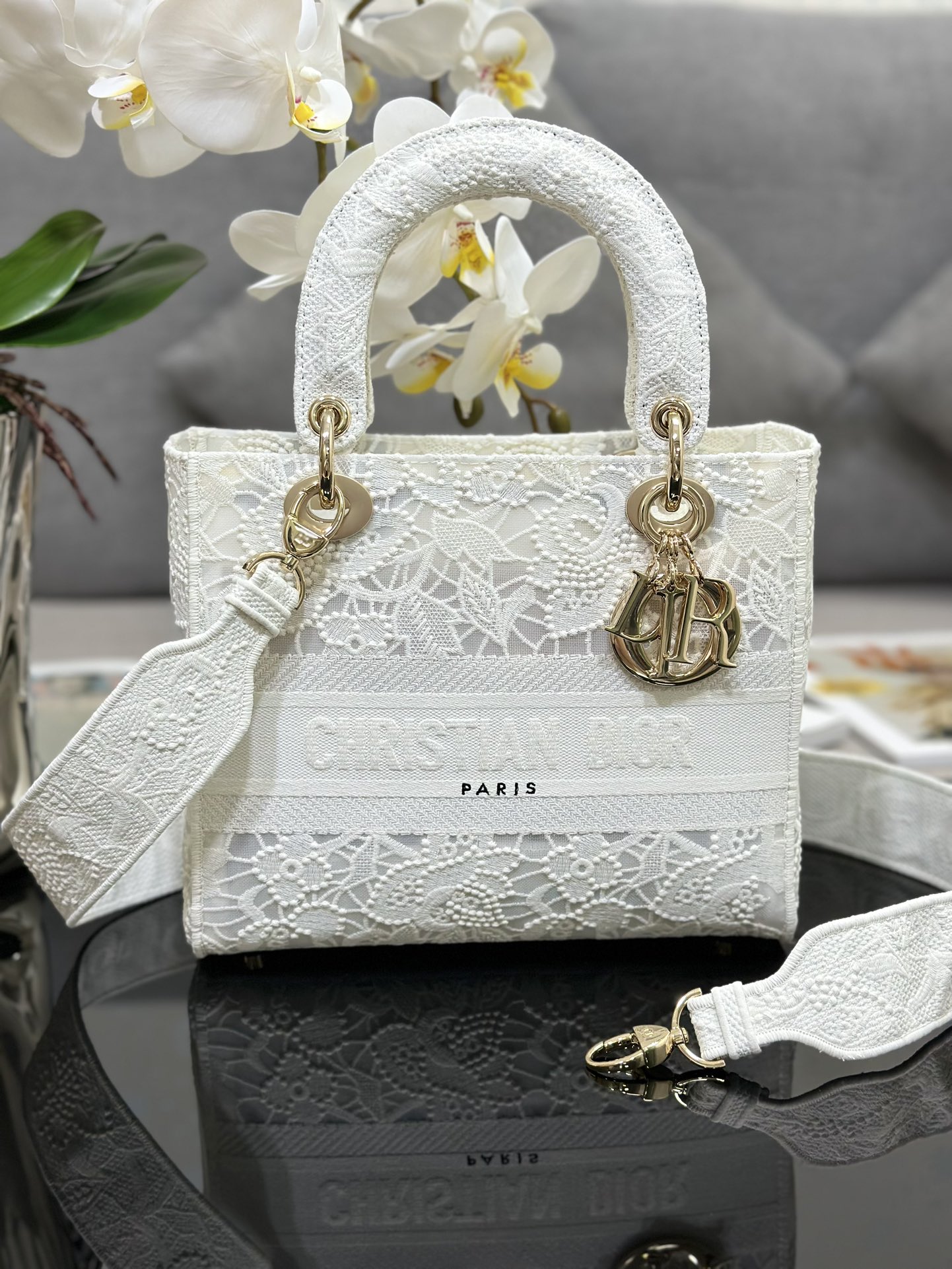 D*or medium lady d-lite bag
