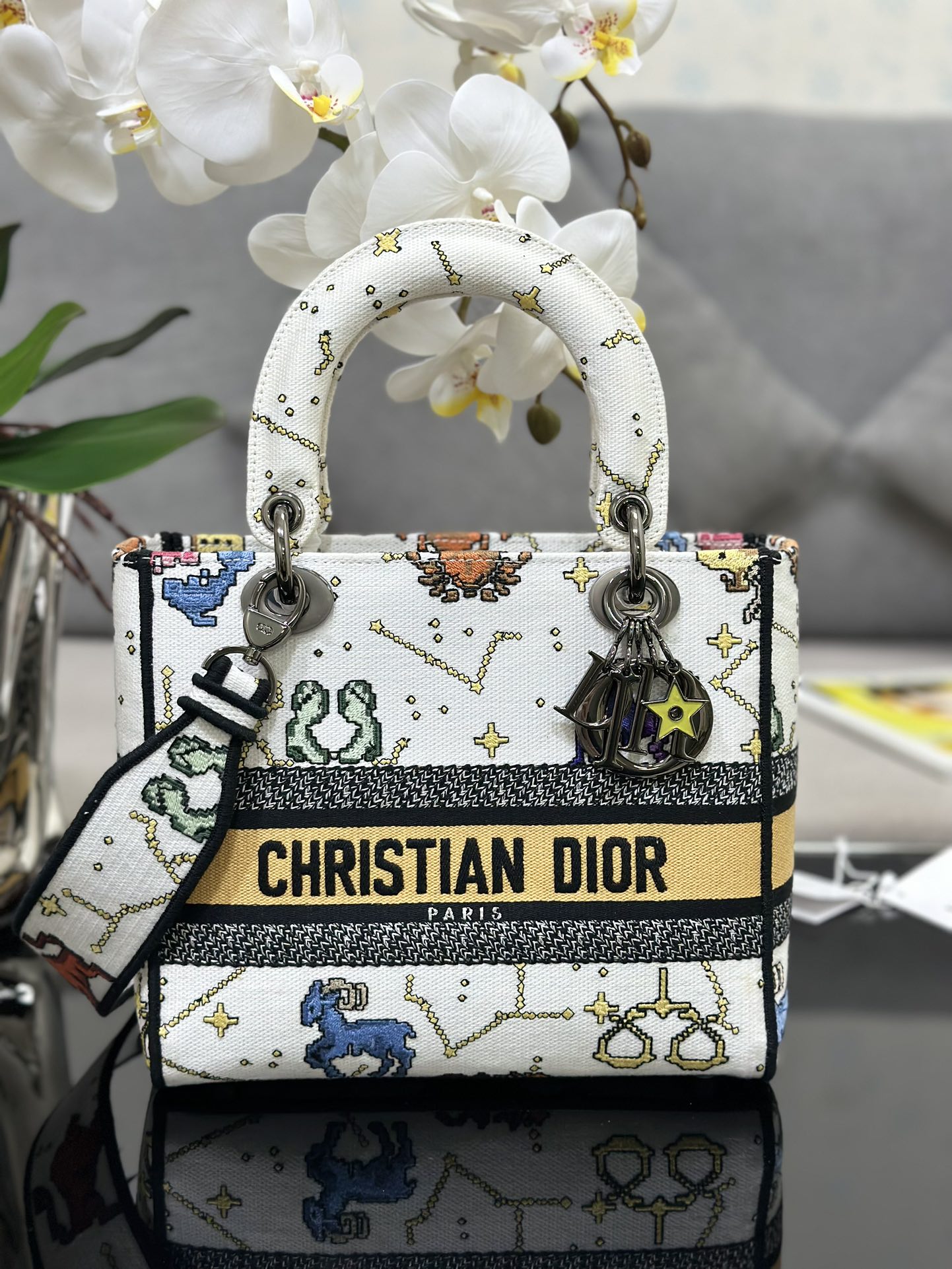 D*or medium lady d-lite bag
