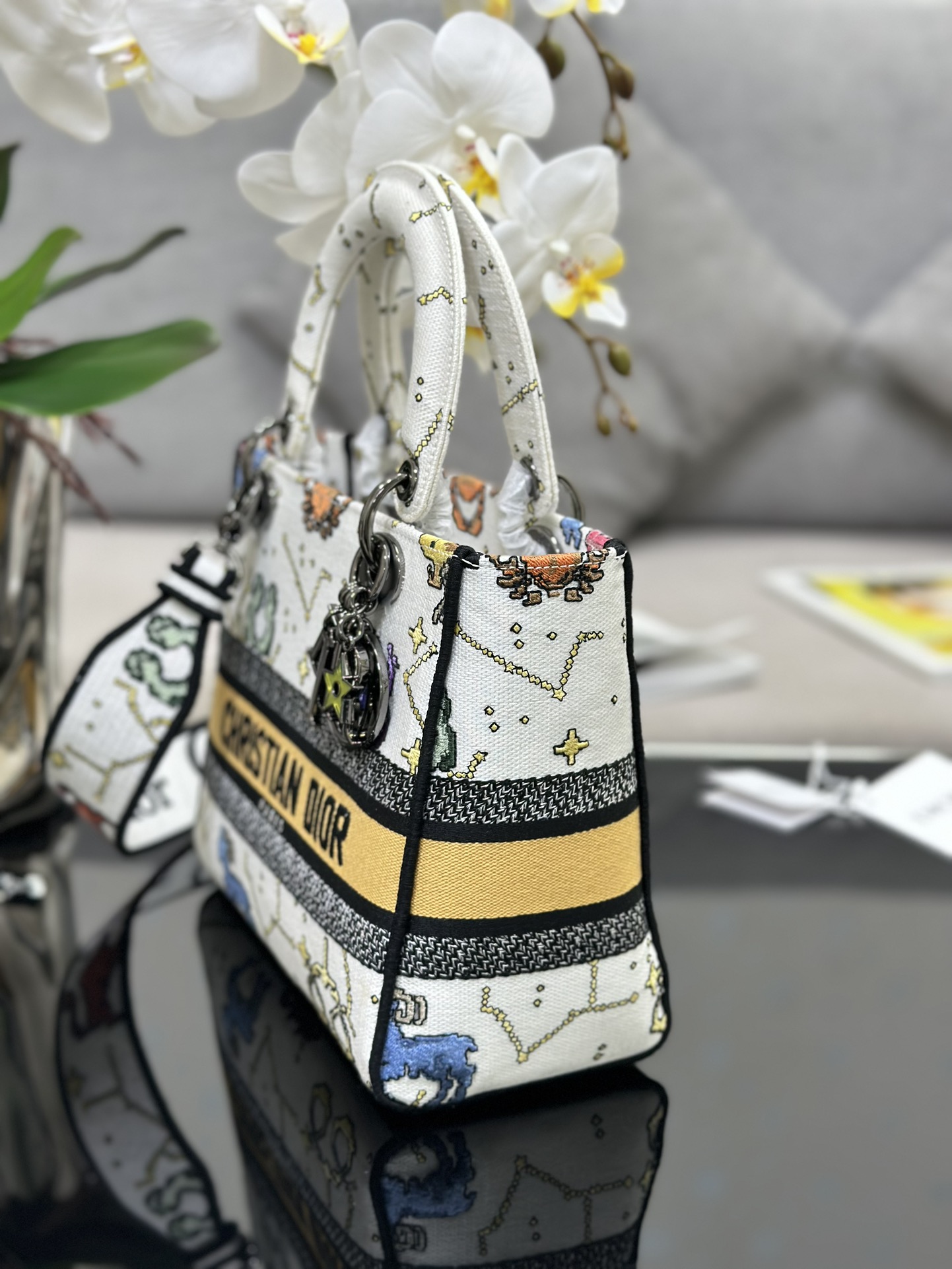D*or medium lady d-lite bag