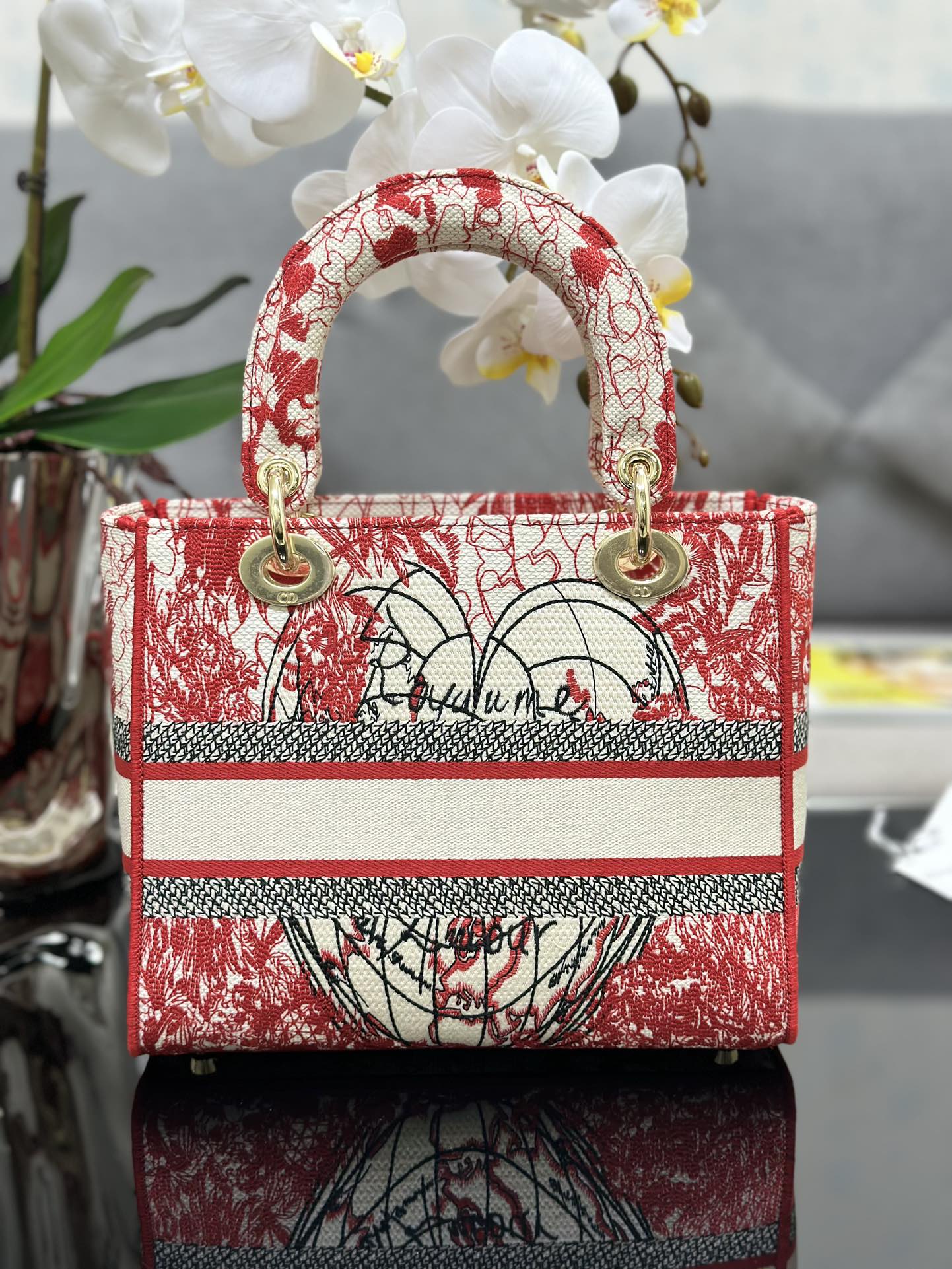 D*or medium lady d-lite bag