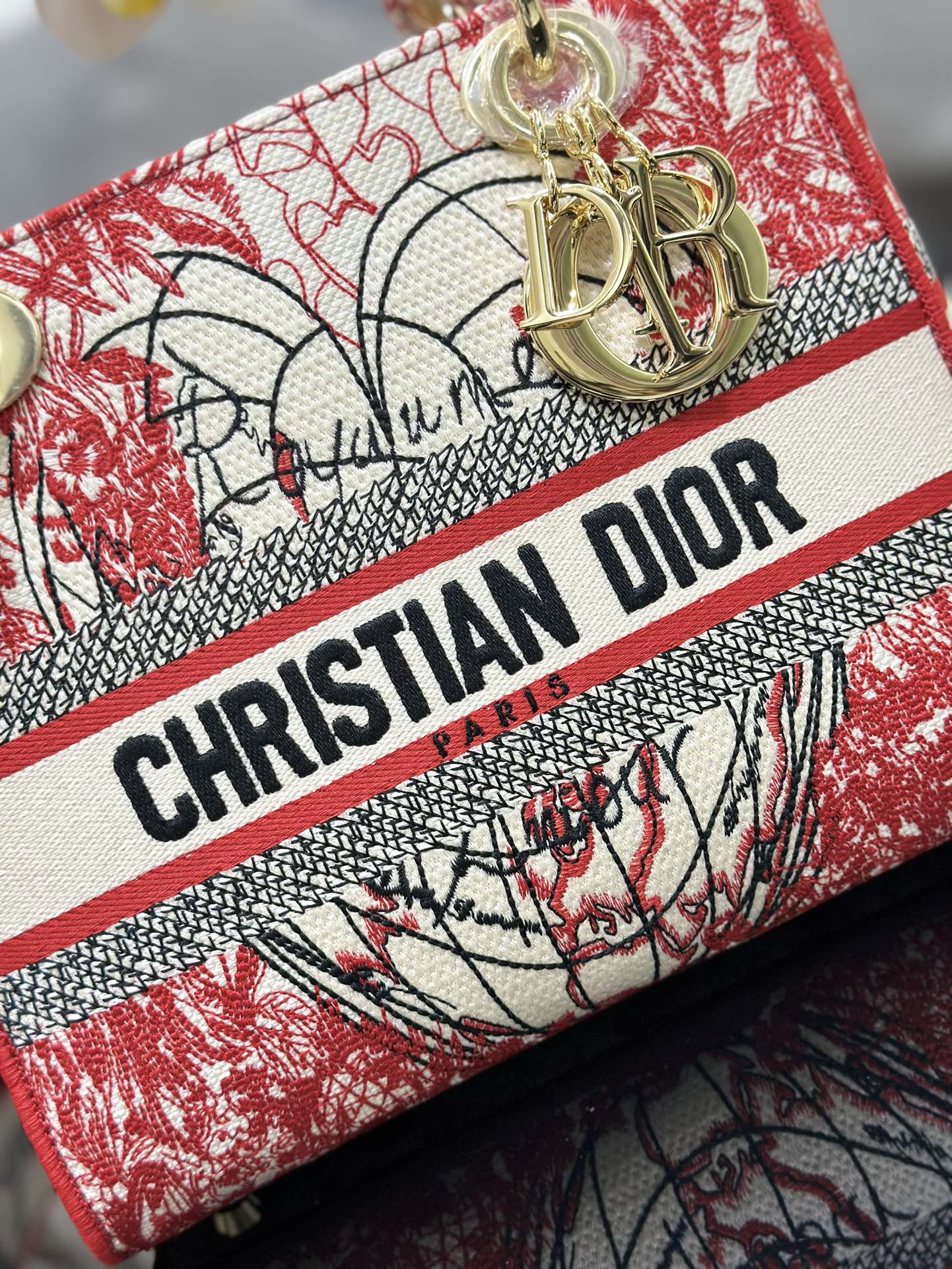 D*or medium lady d-lite bag