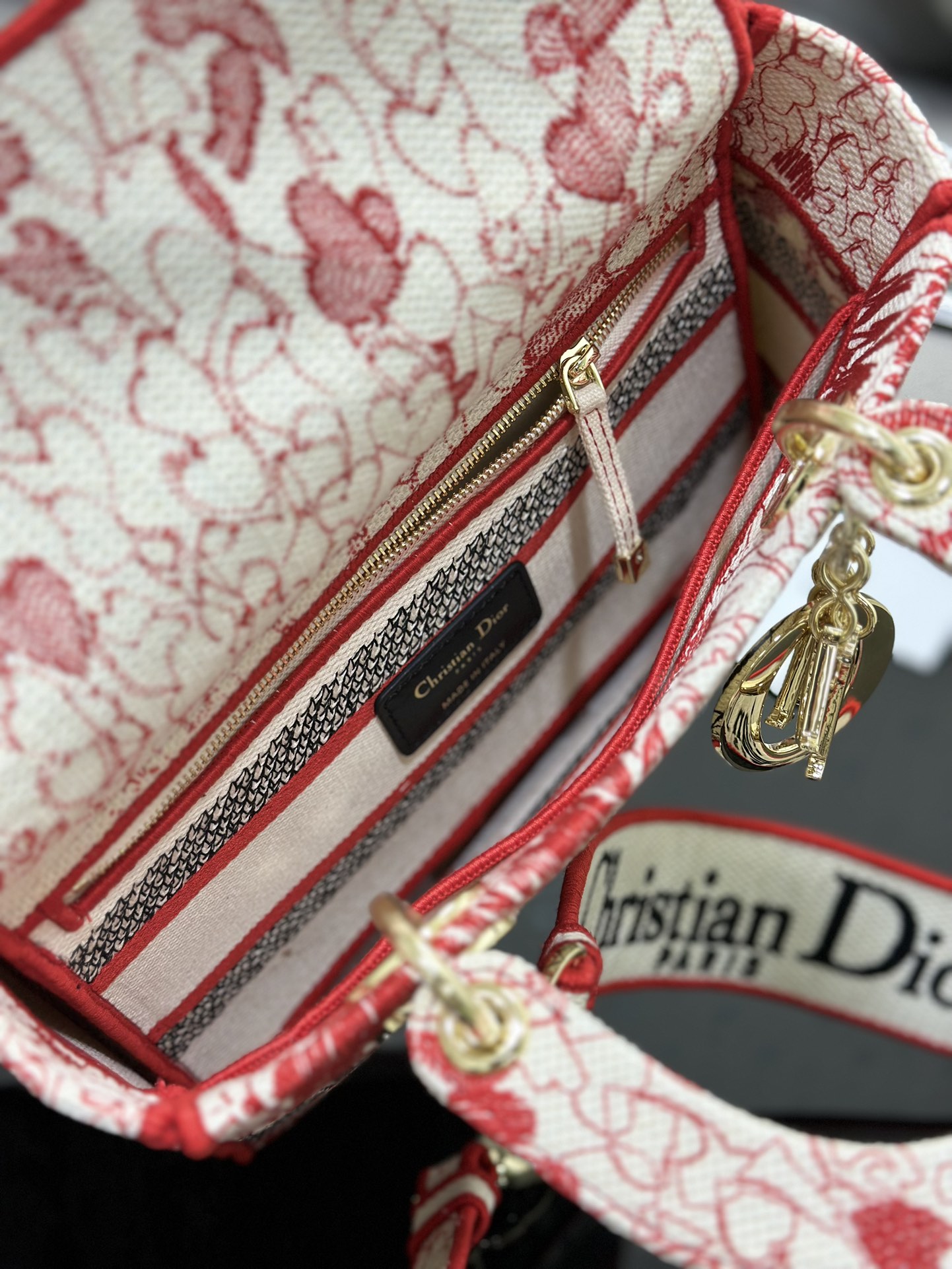 D*or medium lady d-lite bag
