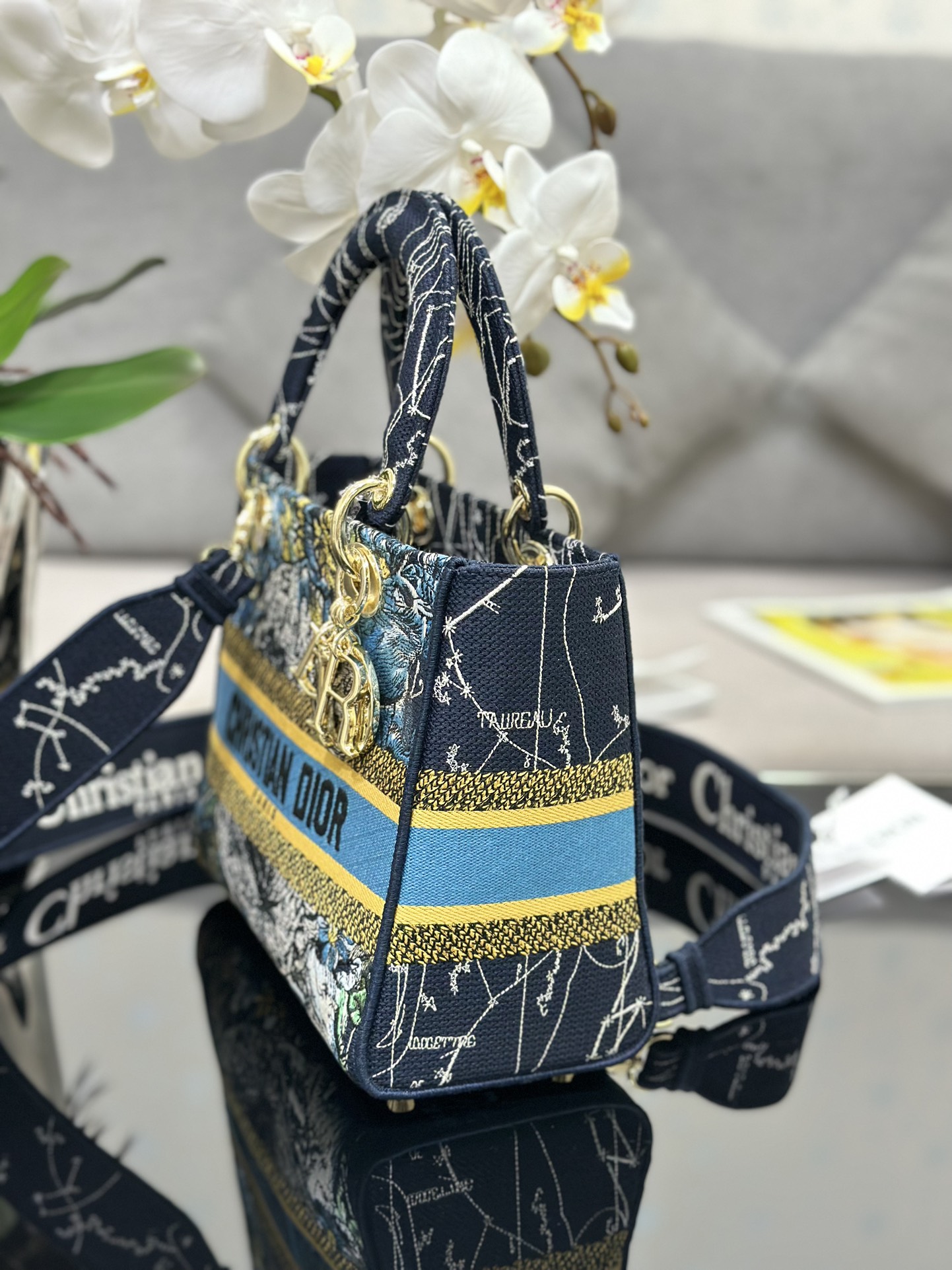 D*or medium lady d-lite bag