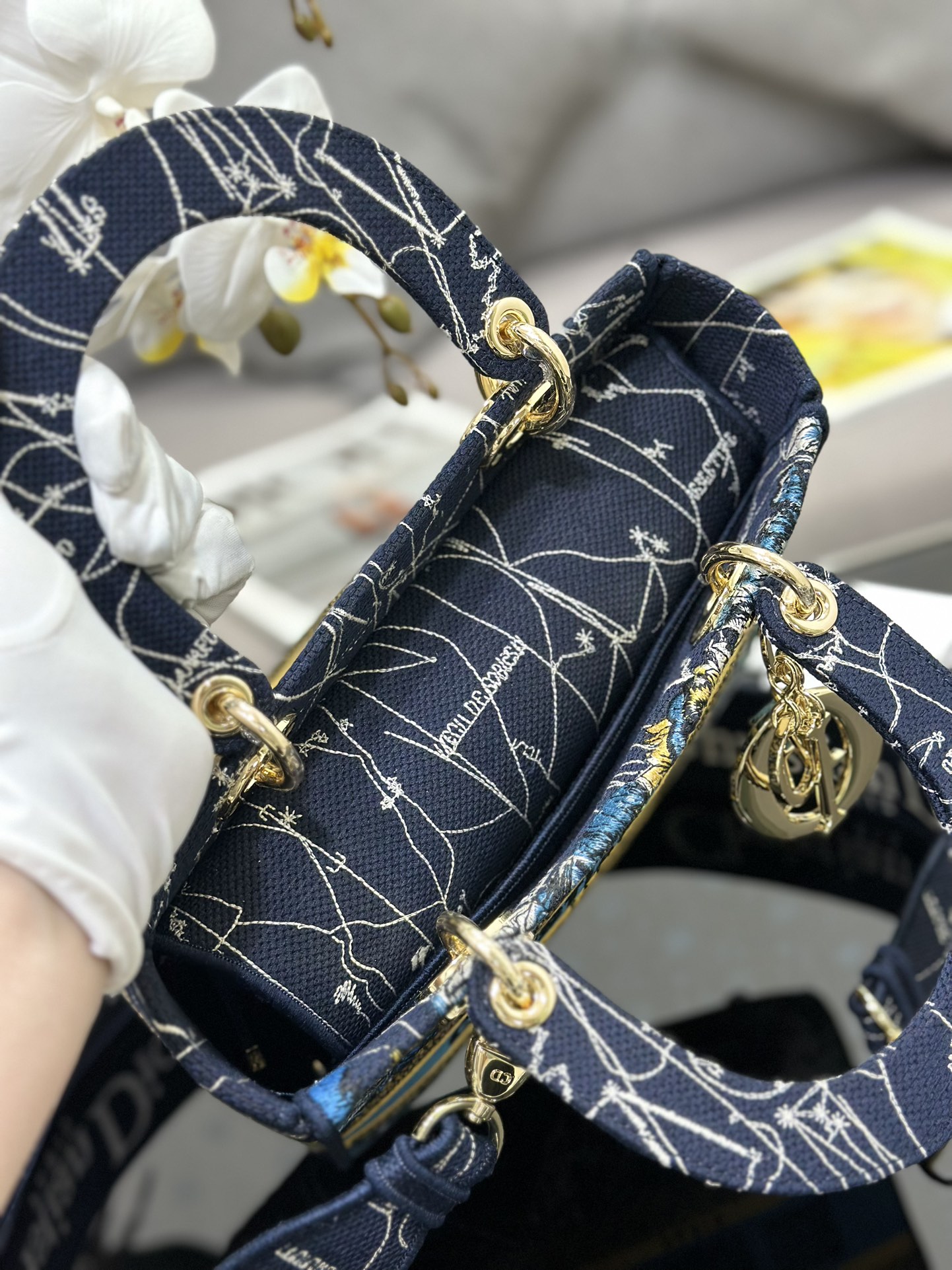 D*or medium lady d-lite bag