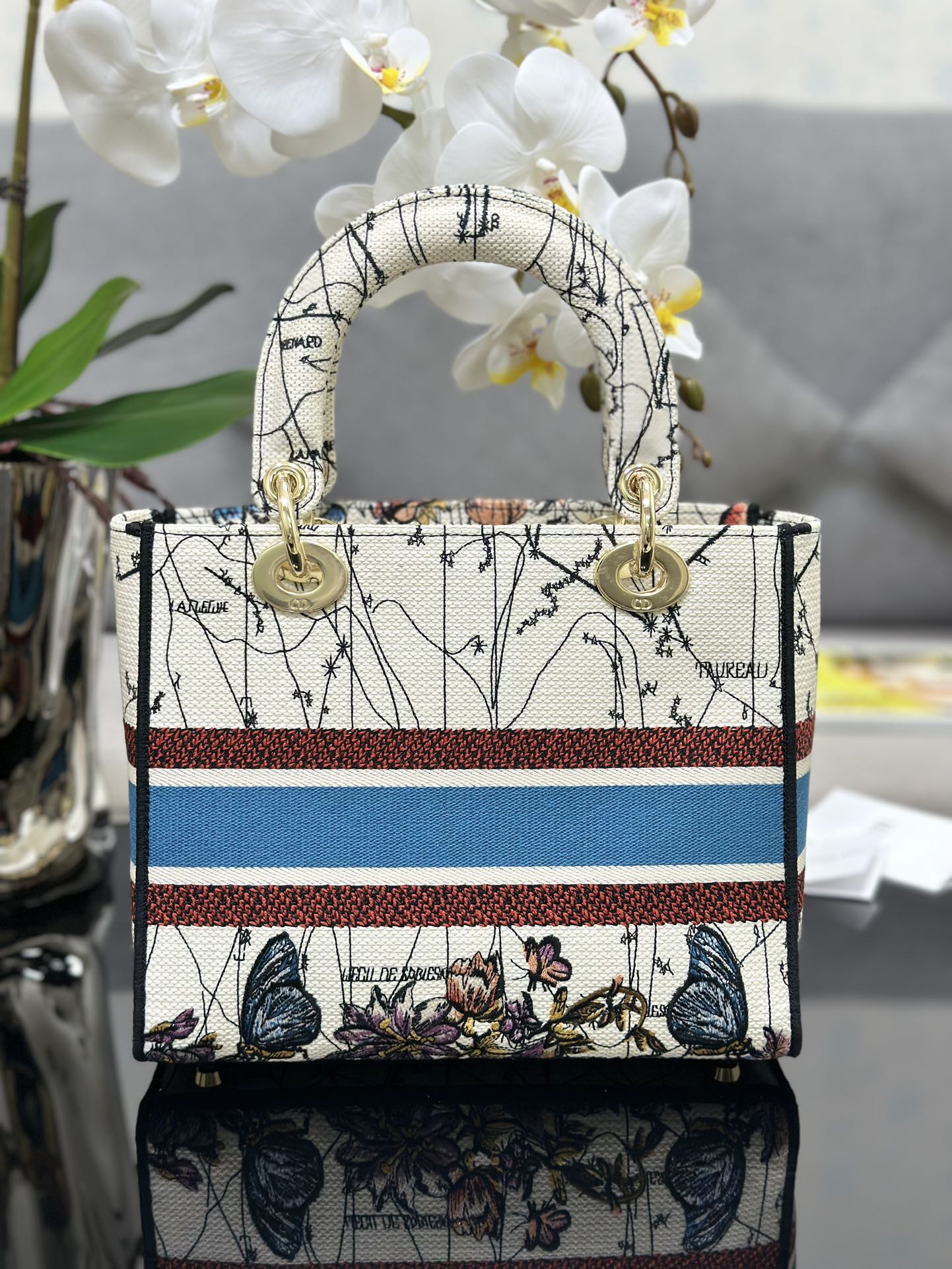 D*or medium lady d-lite bag
