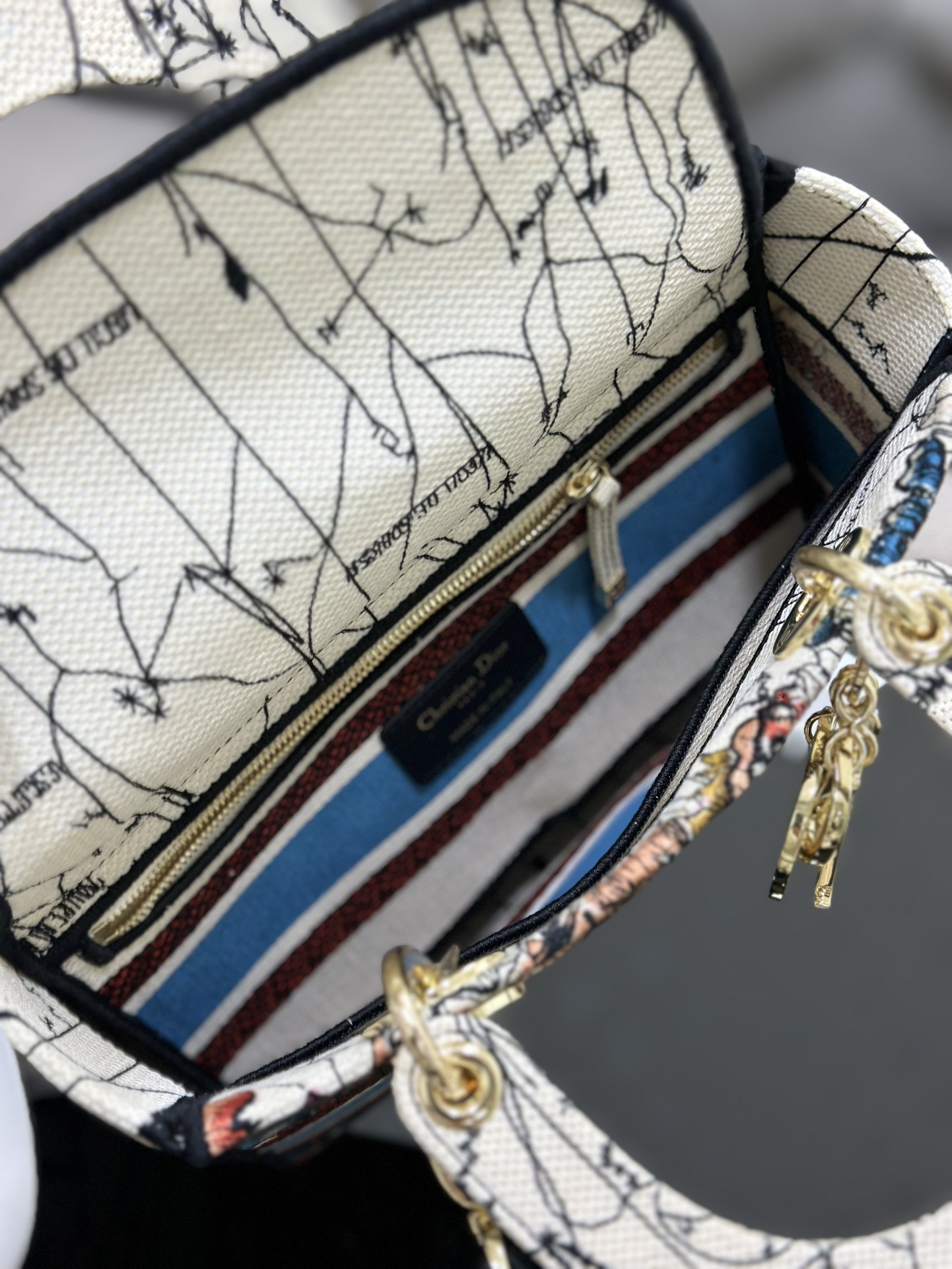 D*or medium lady d-lite bag
