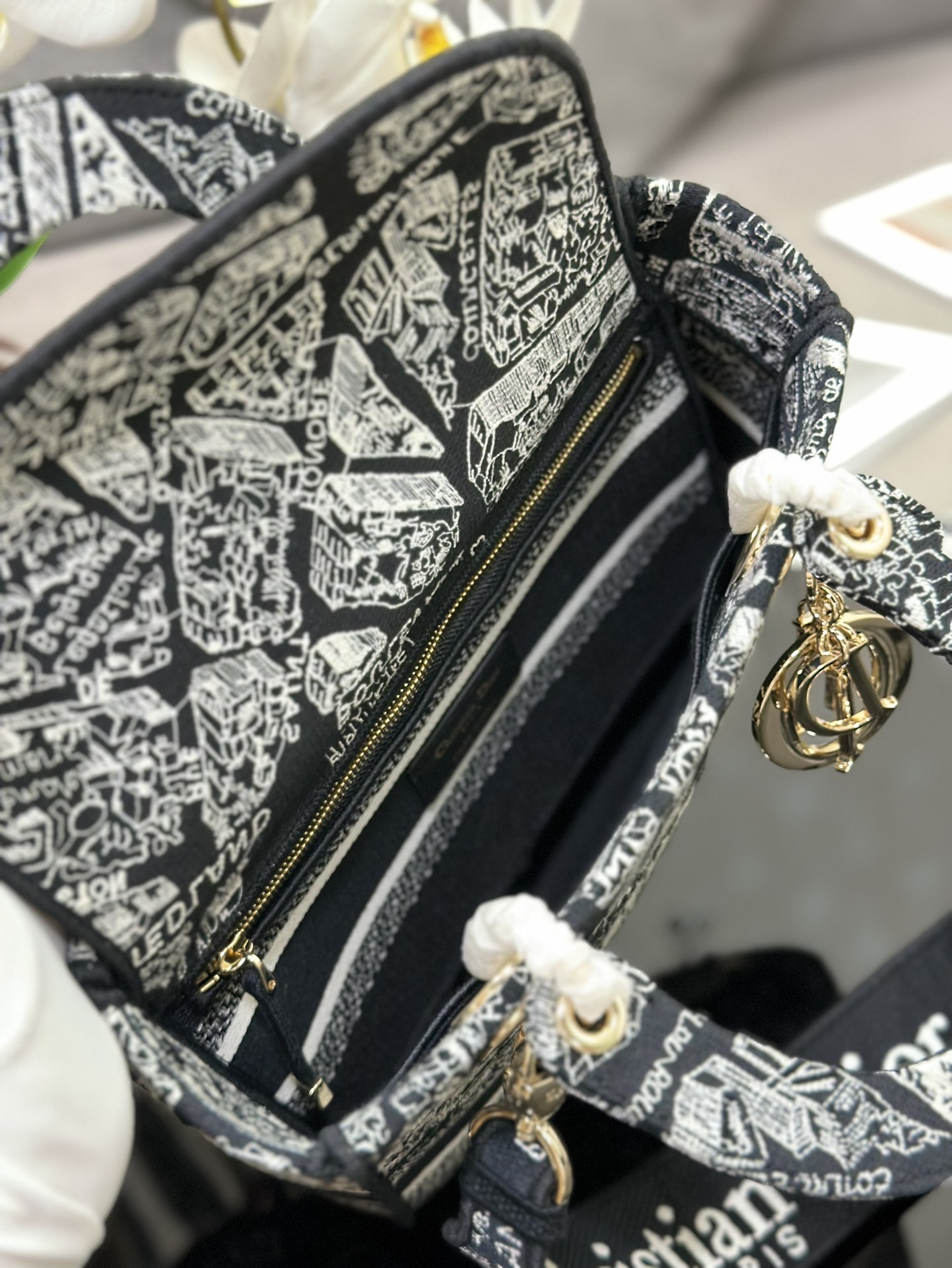 D*or medium lady d-lite bag