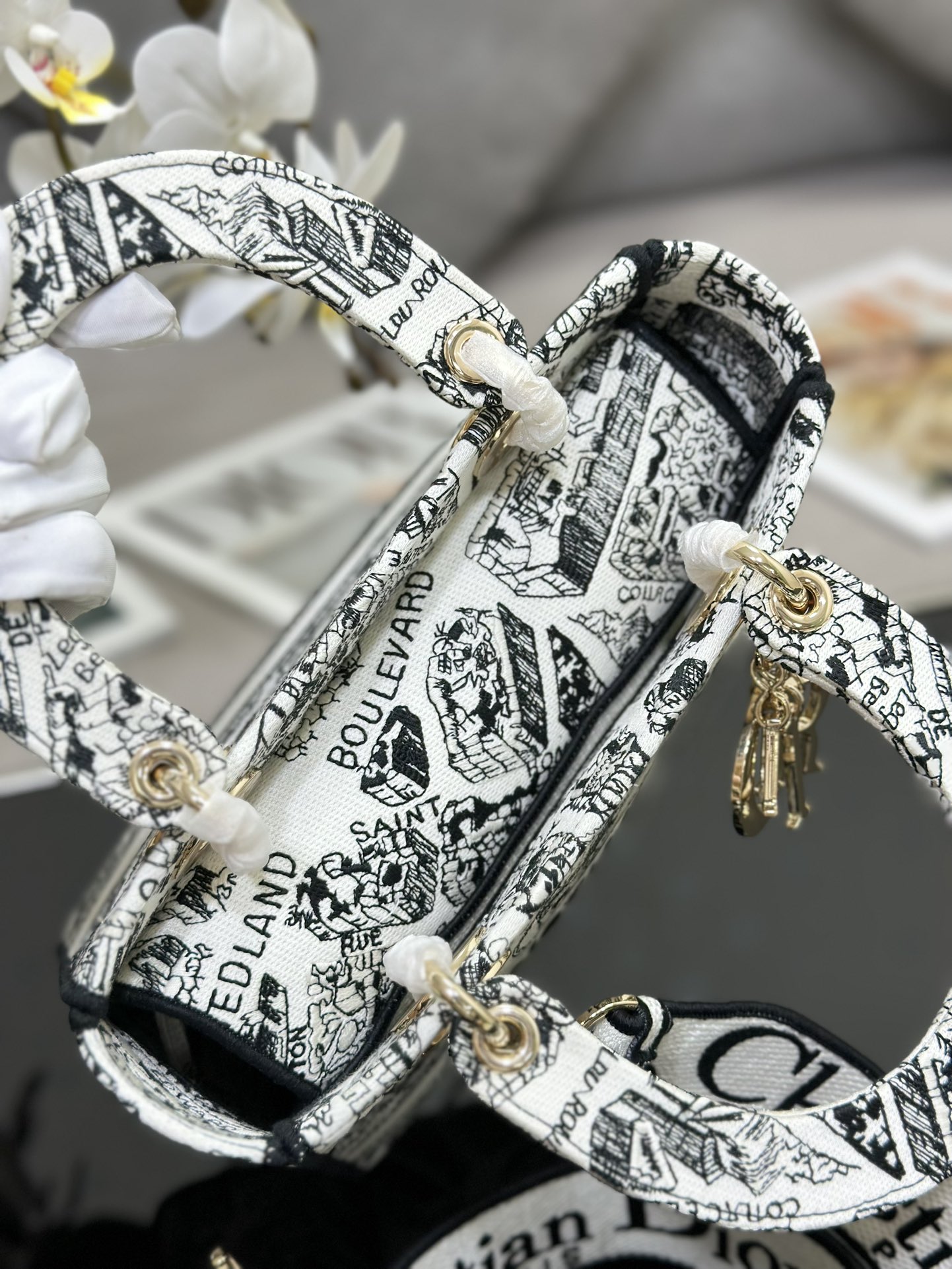 D*or medium lady d-lite bag