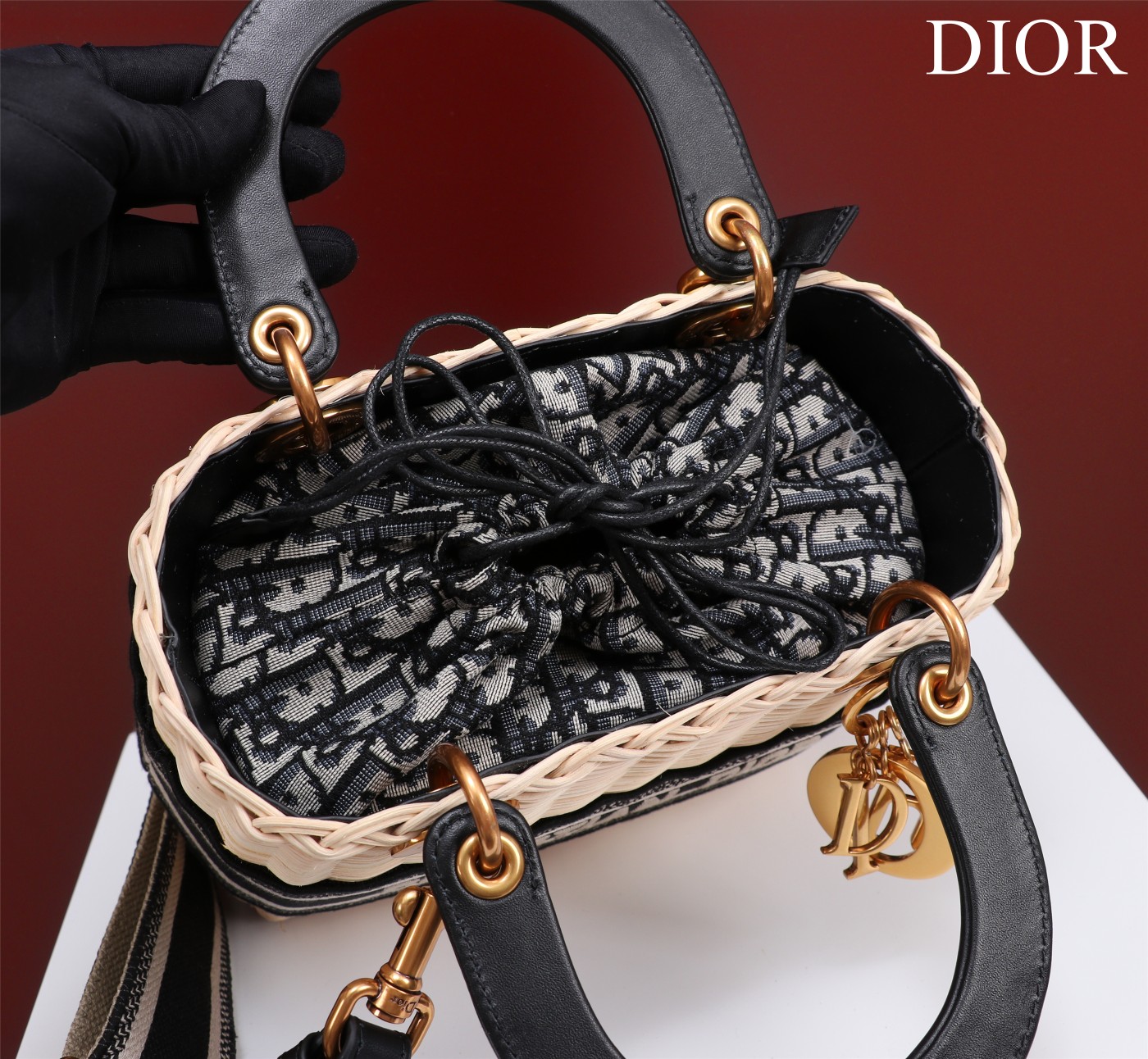 D*or medium lady d-lite bag