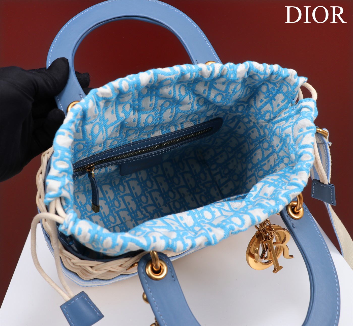 D*or medium lady d-lite bag